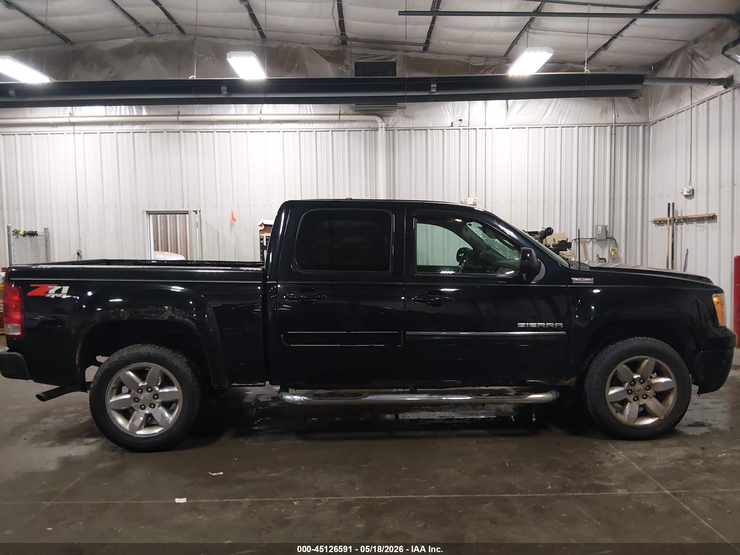 2012 Gmc Sierra 1500 Slt Черный vin: 3GTP2WE78CG251589