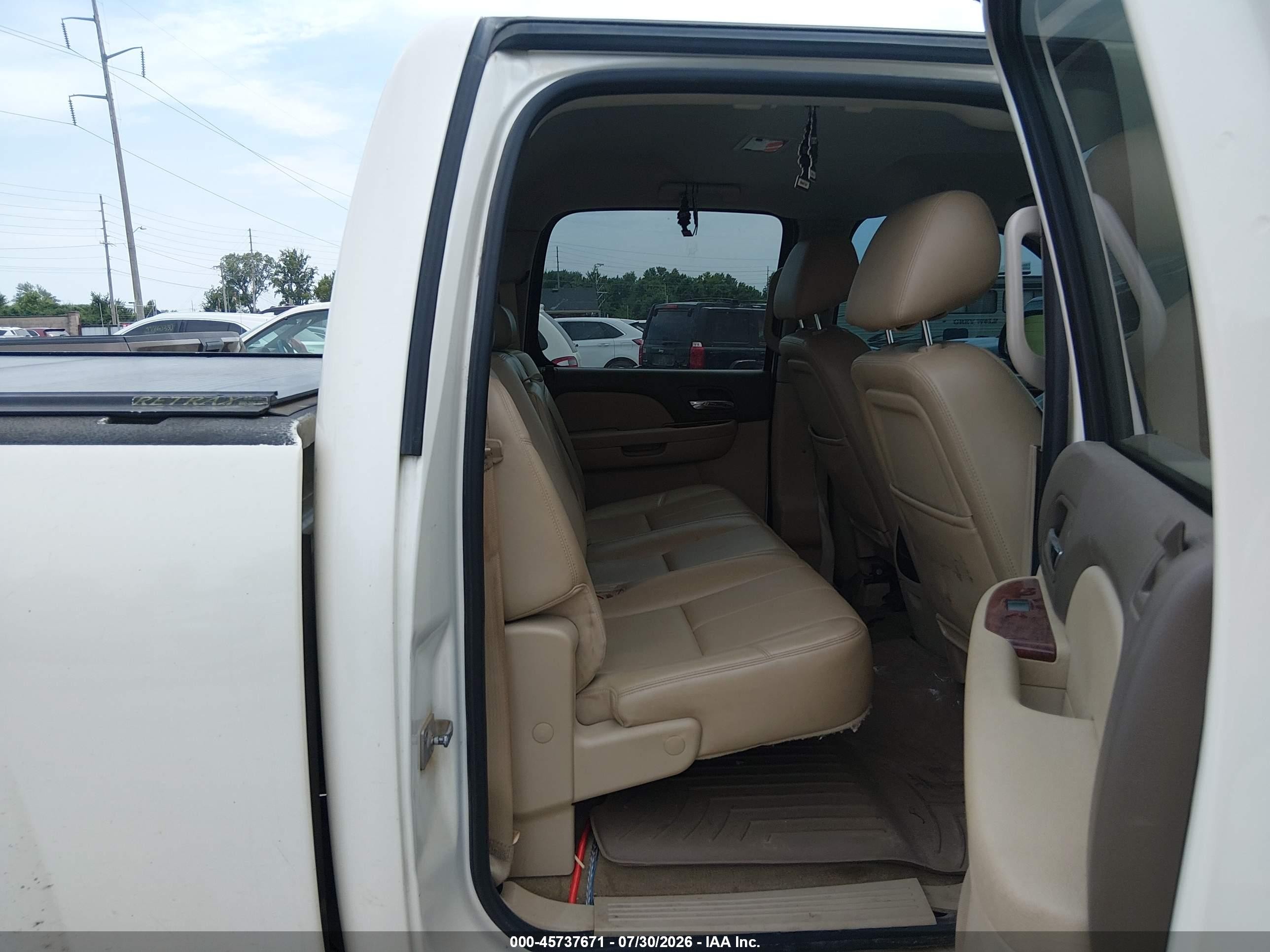 2013 Gmc Sierra 1500 Slt Белый vin: 3GTP2WE78DG219632