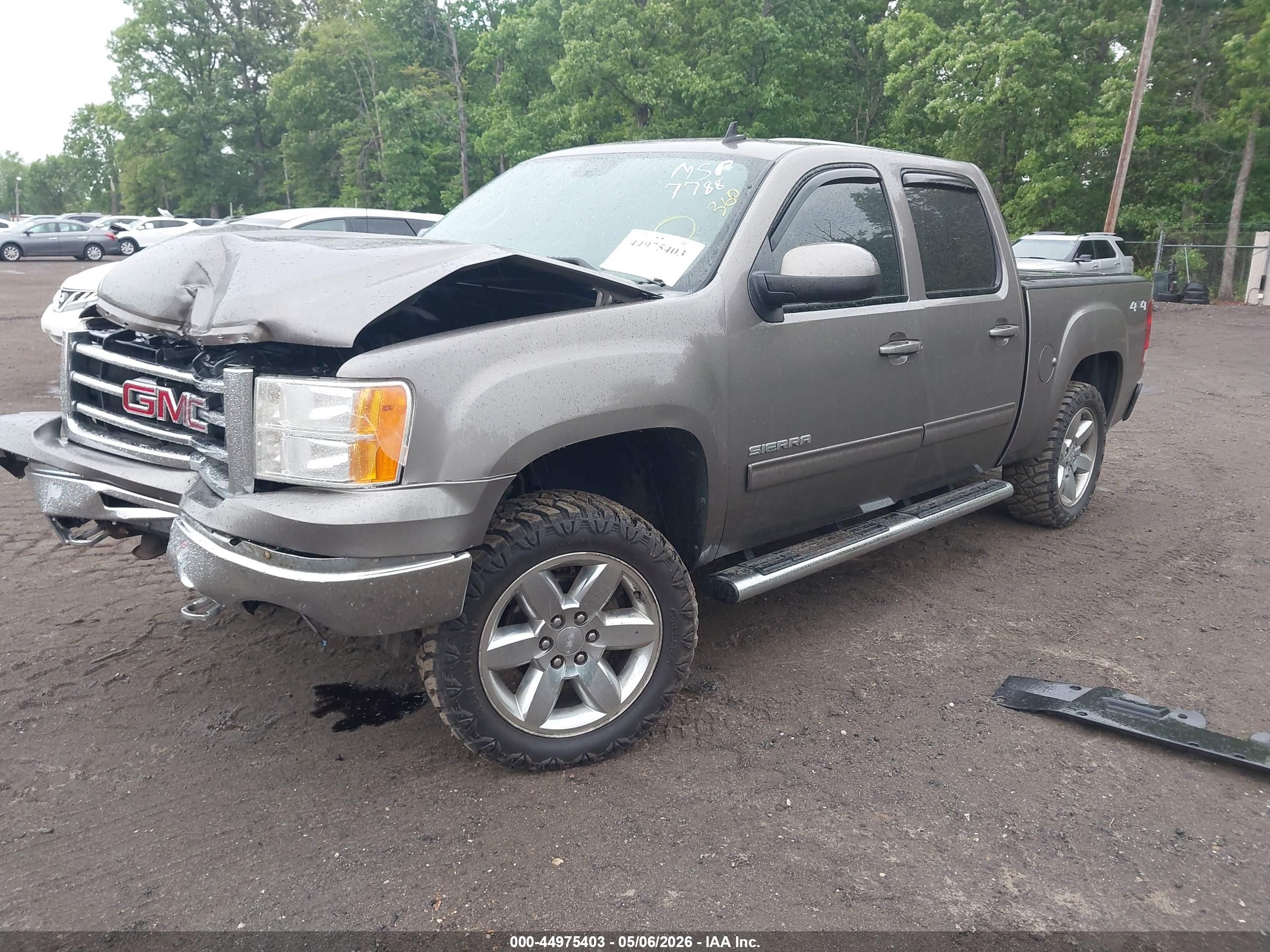 2013 Gmc Sierra 1500 Slt Gold vin: 3GTP2WE78DG237788