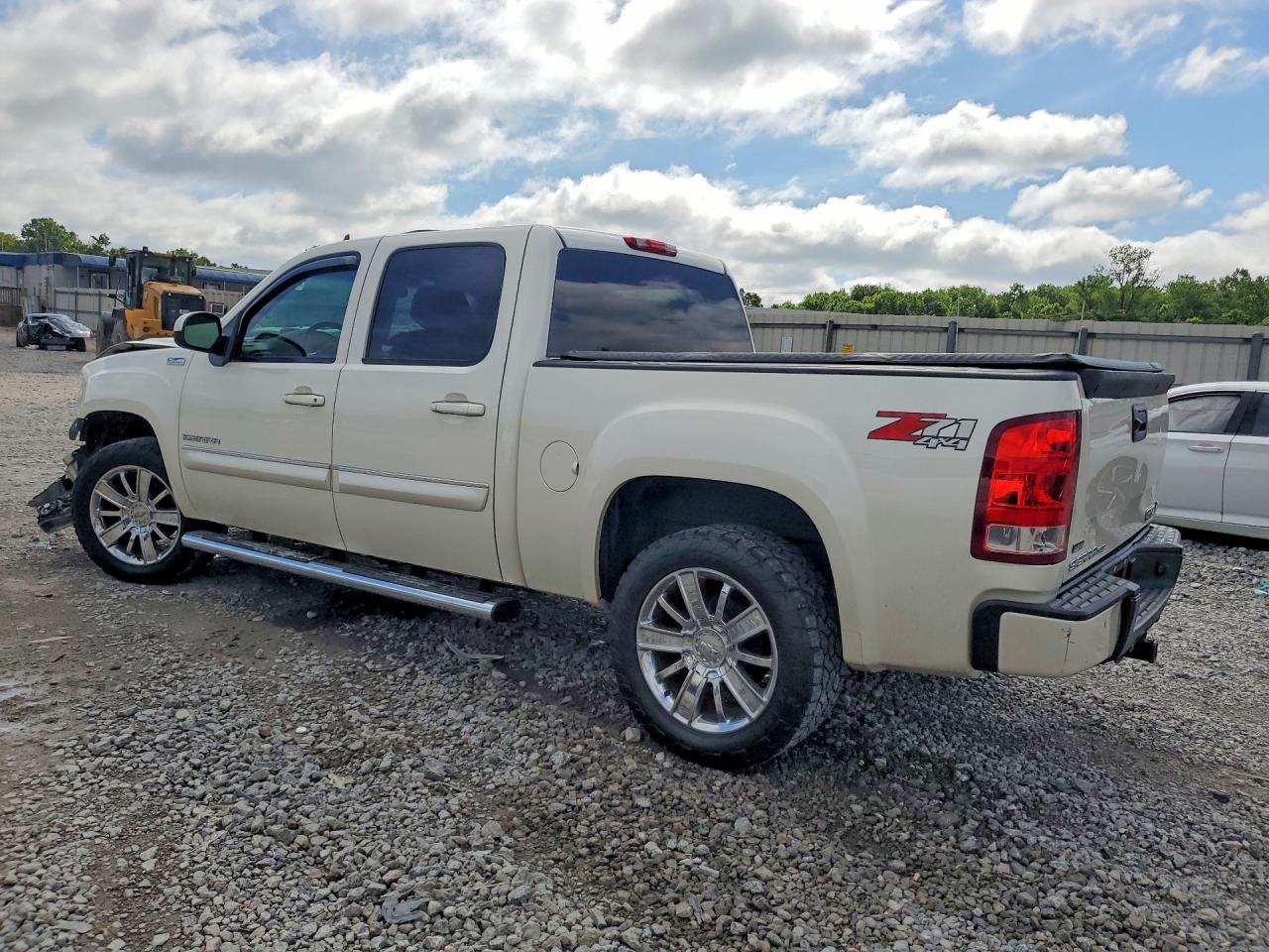 2012 Gmc Sierra K1500 Slt White vin: 3GTP2WE79CG155177