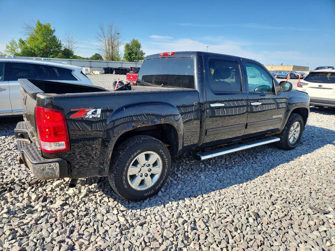 2012 Gmc Sierra K1500 Slt Black vin: 3GTP2WE79CG235045