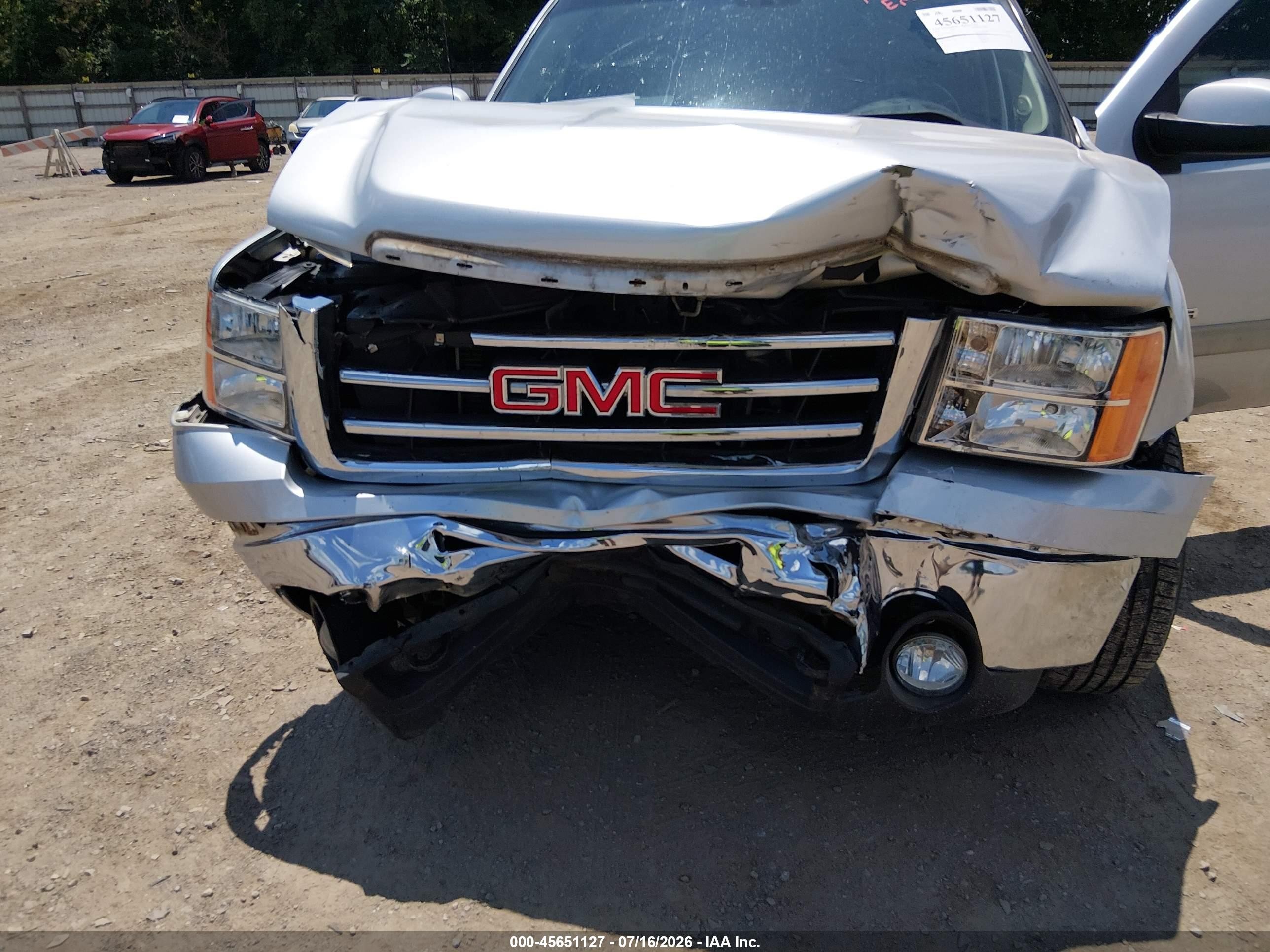 2013 Gmc Sierra 1500 Slt Silver vin: 3GTP2WE79DG370141