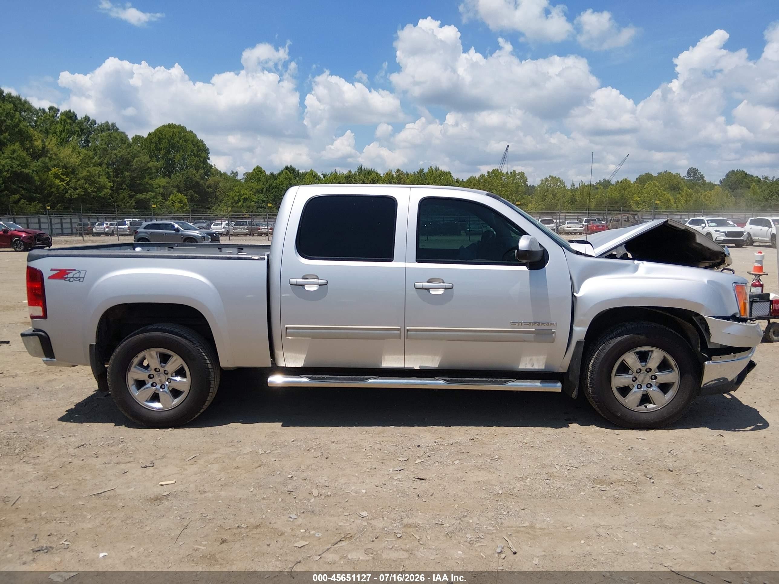 2013 Gmc Sierra 1500 Slt Silver vin: 3GTP2WE79DG370141