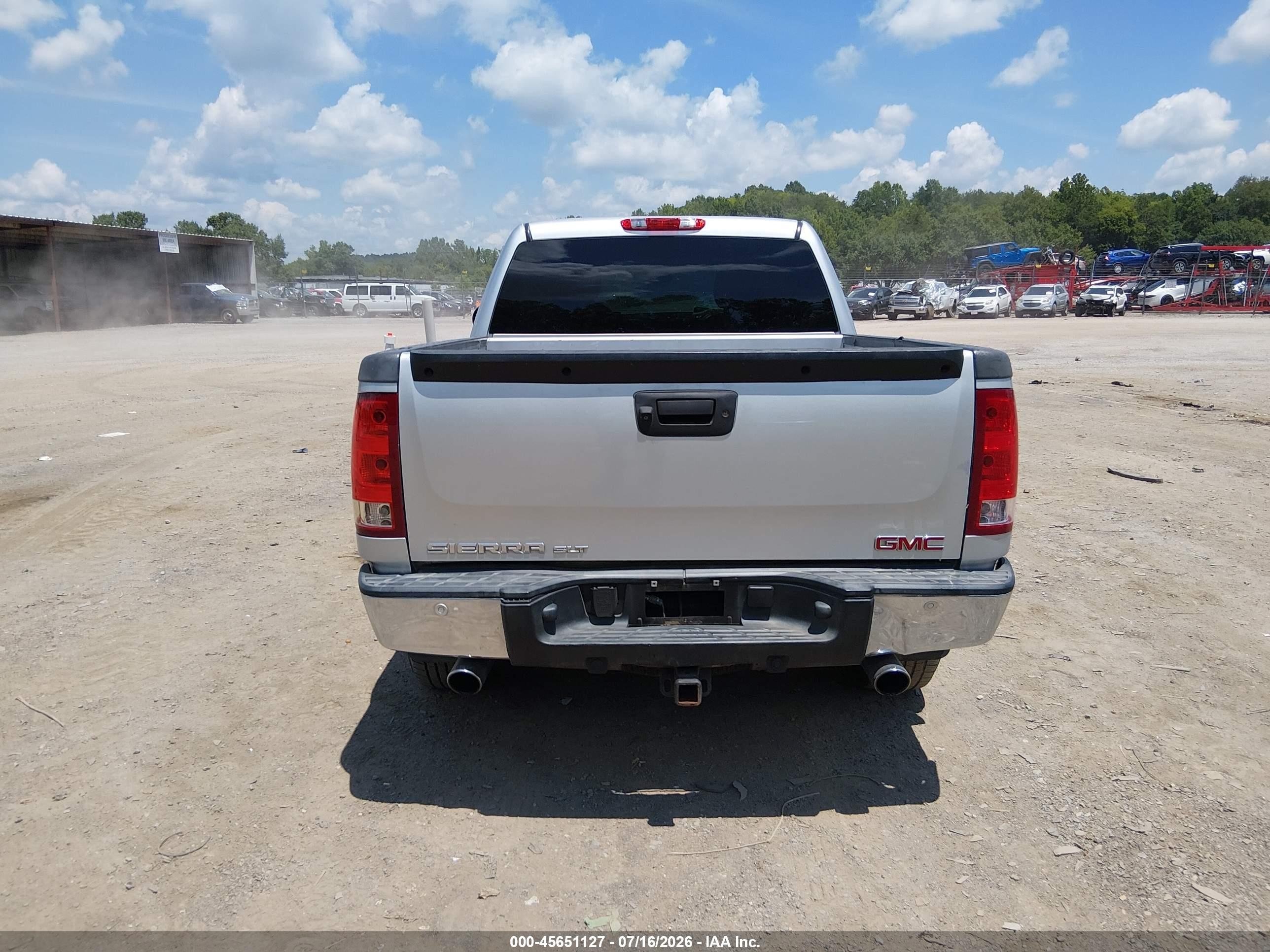2013 Gmc Sierra 1500 Slt Silver vin: 3GTP2WE79DG370141