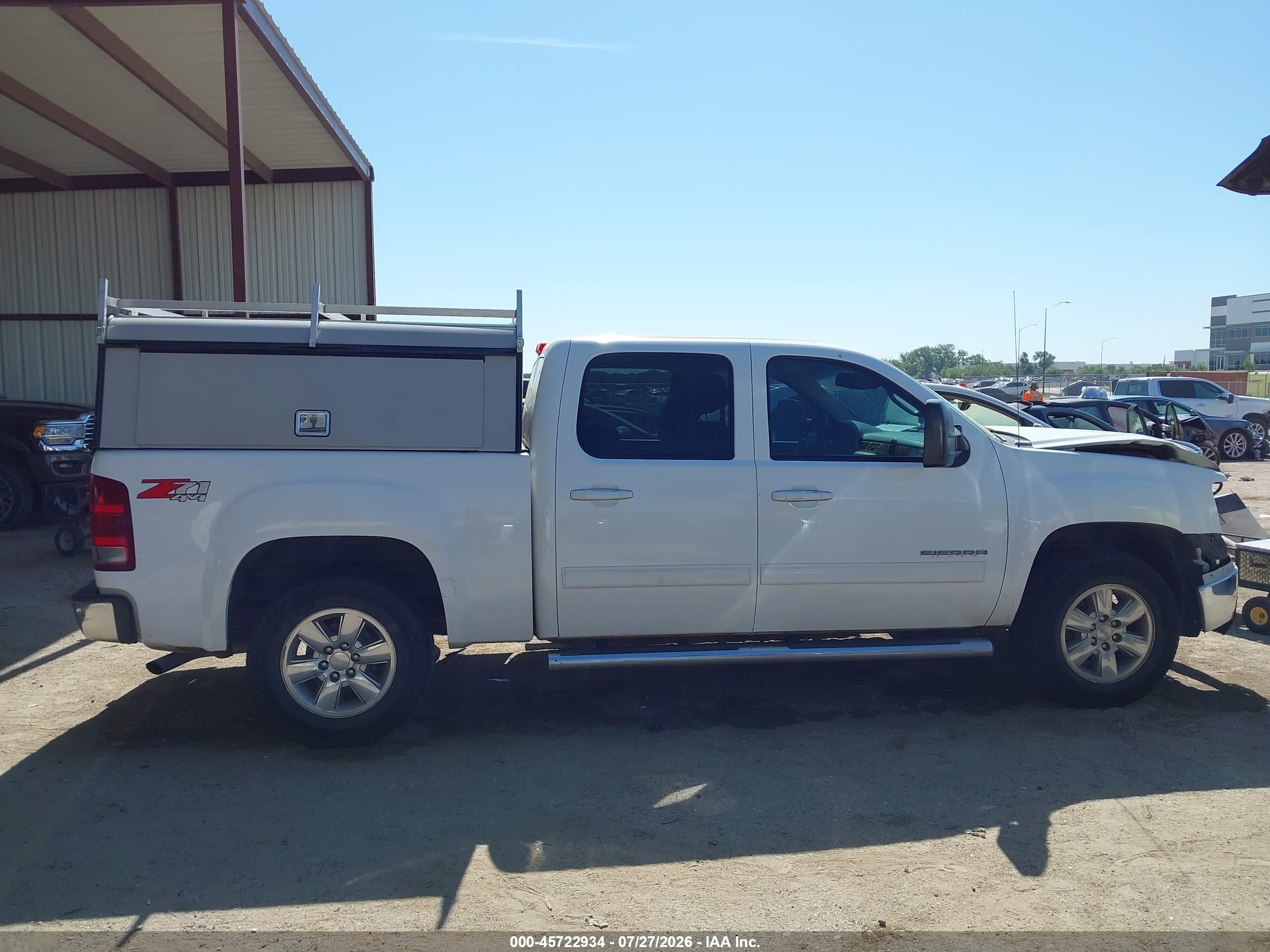 2012 Gmc Sierra 1500 Slt Белый vin: 3GTP2WE7XCG139361
