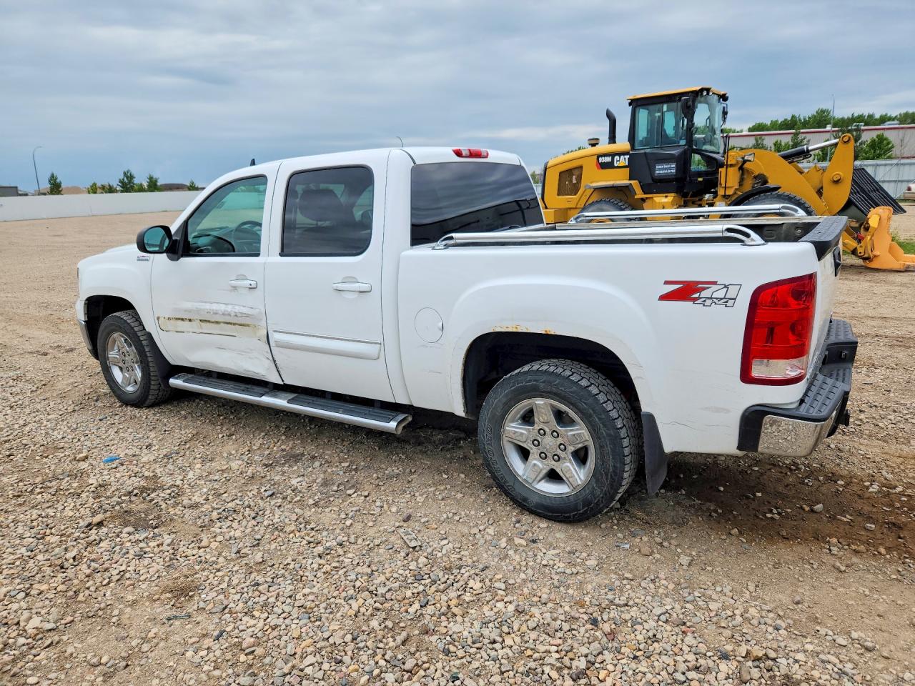2012 Gmc Sierra K1500 Slt White vin: 3GTP2WE7XCG183263