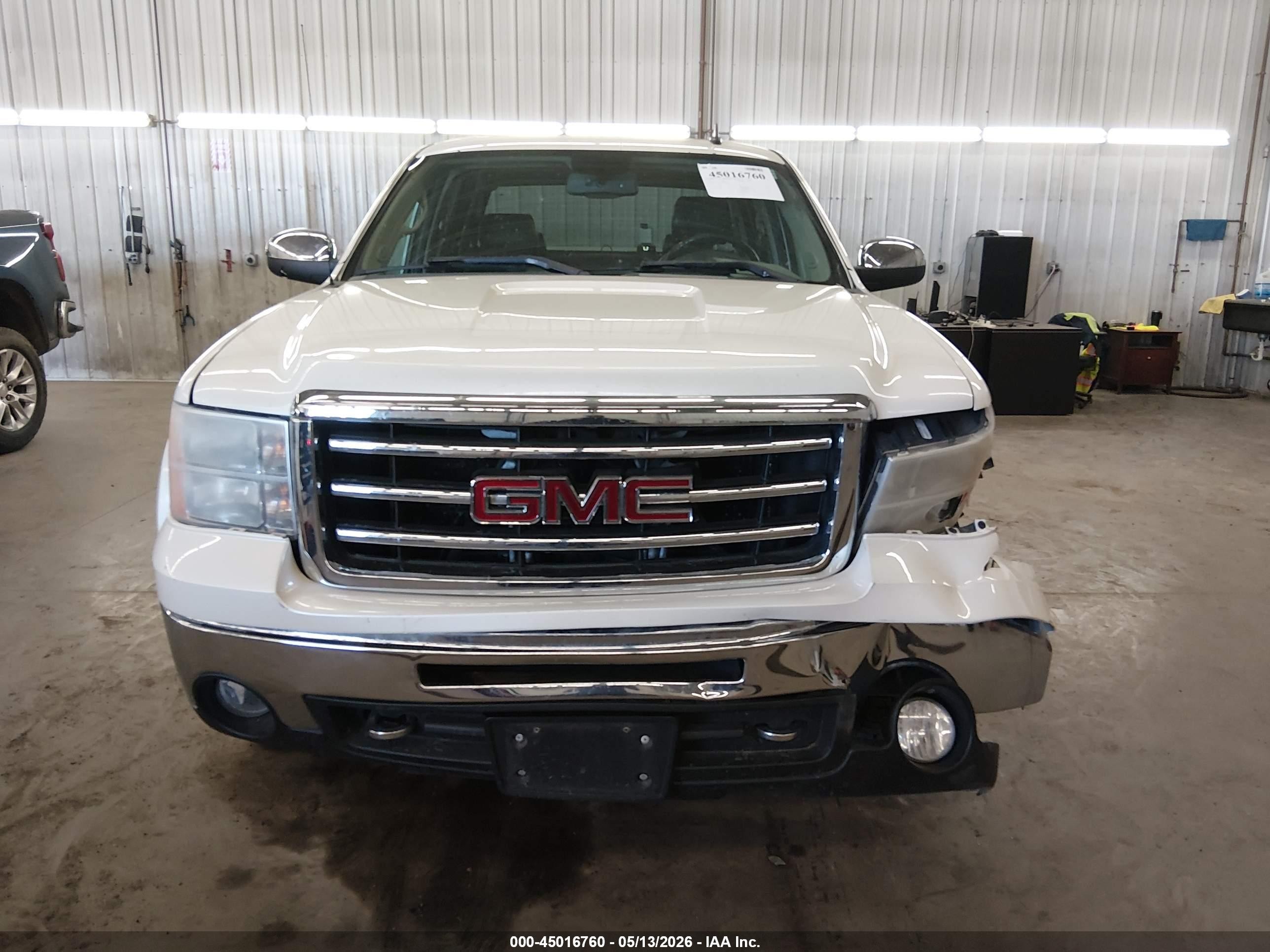 2012 Gmc Sierra 1500 Slt White vin: 3GTP2WE7XCG309718