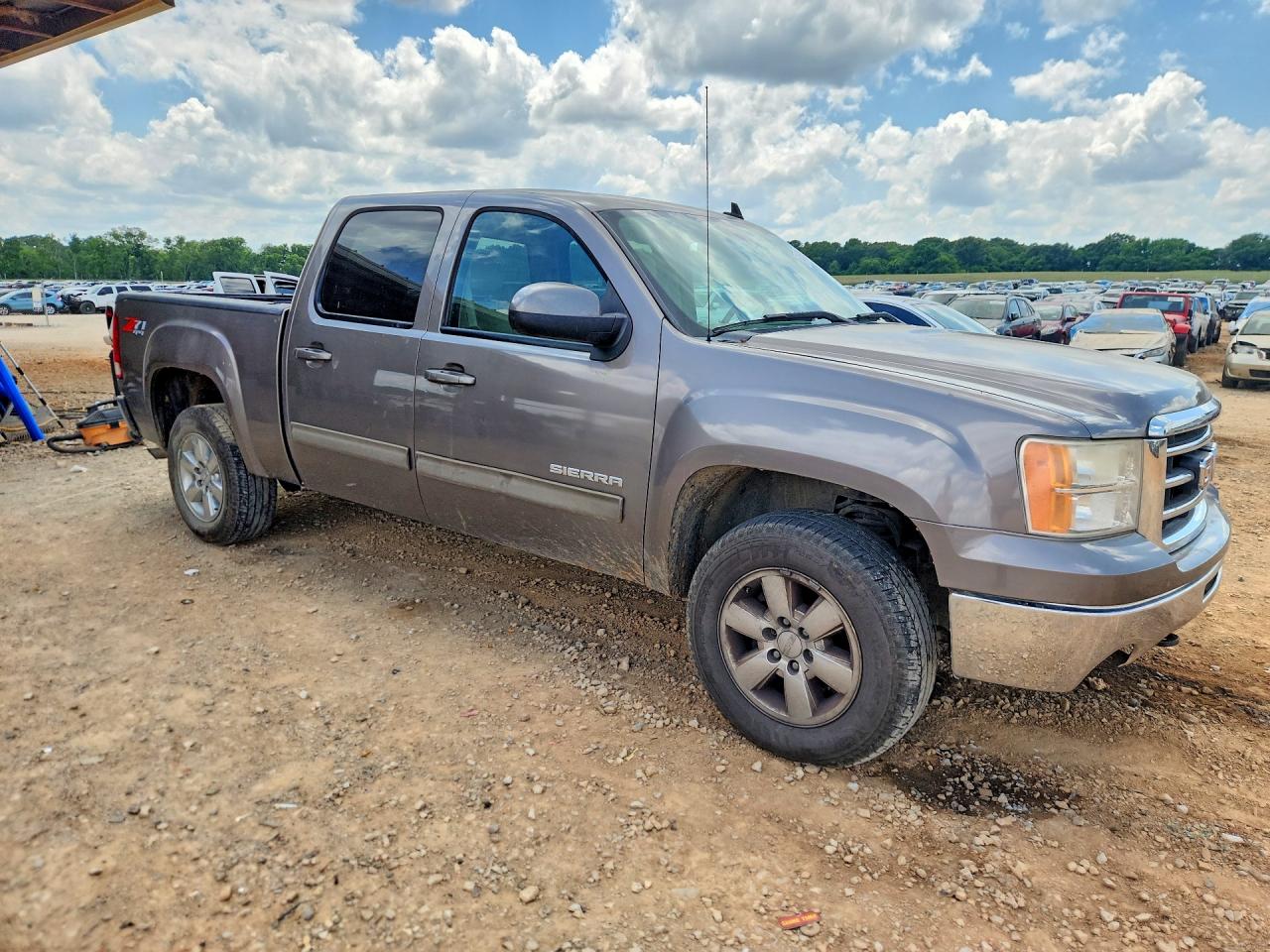 2013 Gmc Sierra K1500 Slt Gray vin: 3GTP2WE7XDG219468