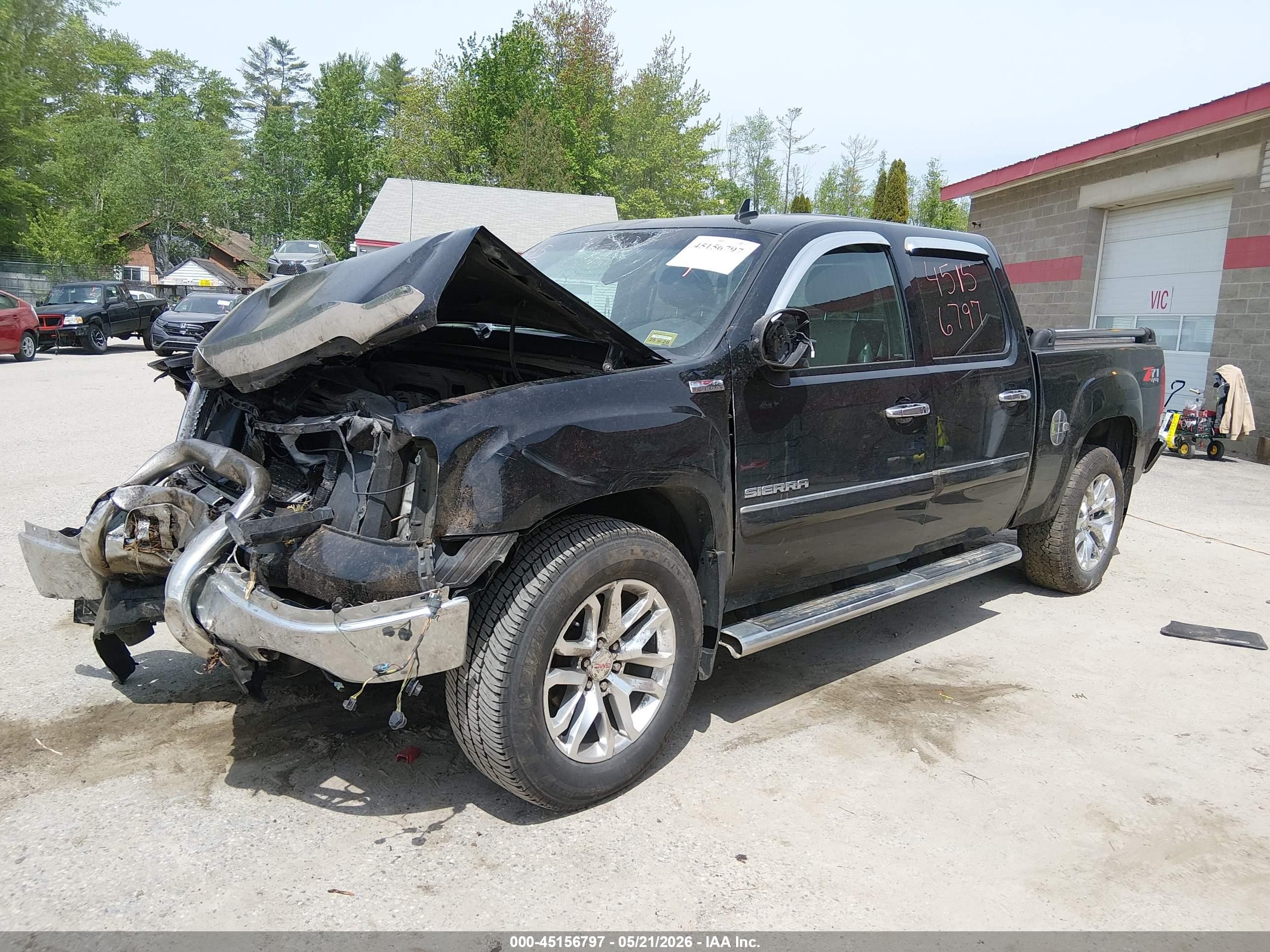 2013 Gmc Sierra 1500 Slt Черный vin: 3GTP2WE7XDG233547