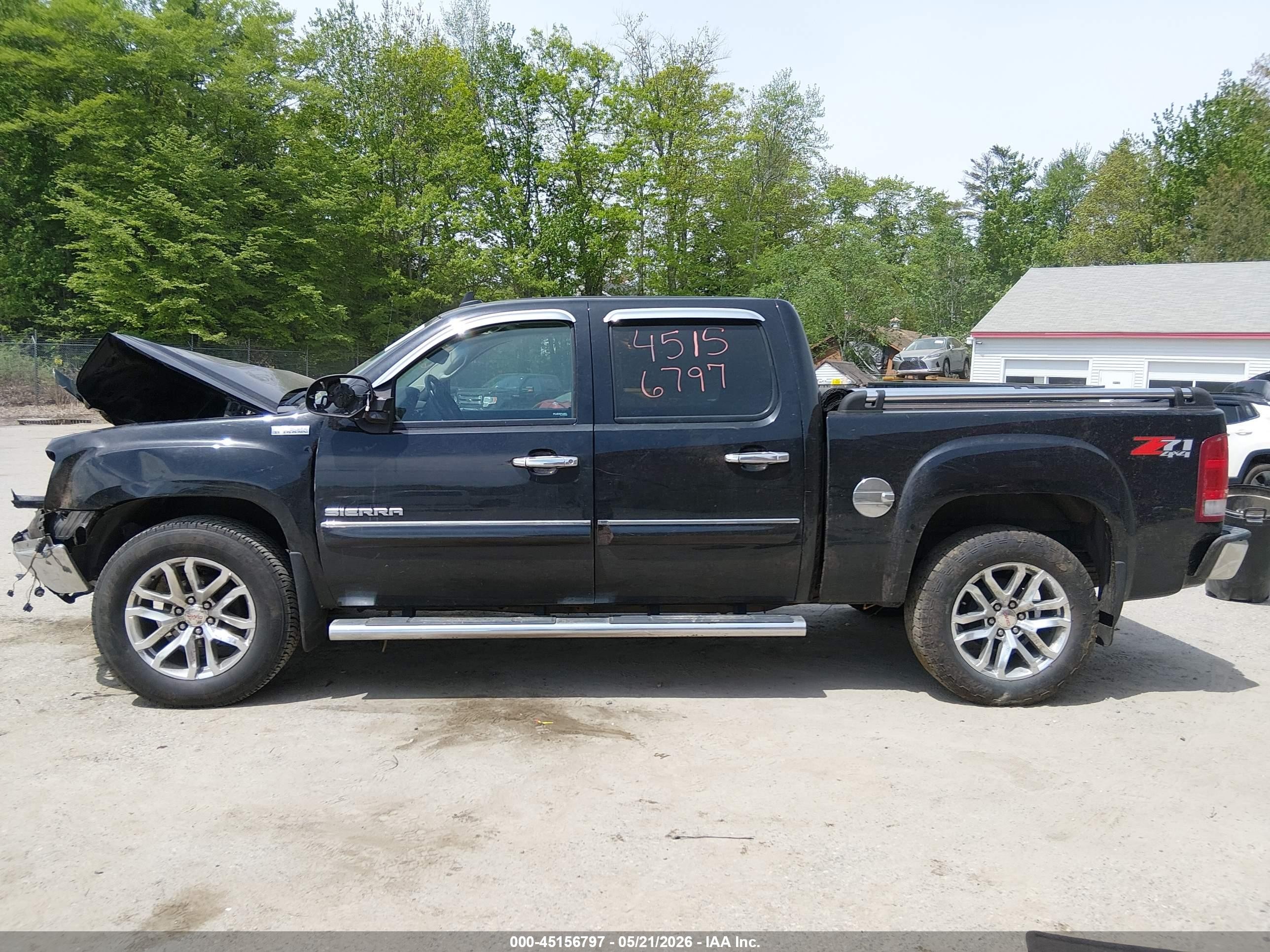 2013 Gmc Sierra 1500 Slt Черный vin: 3GTP2WE7XDG233547