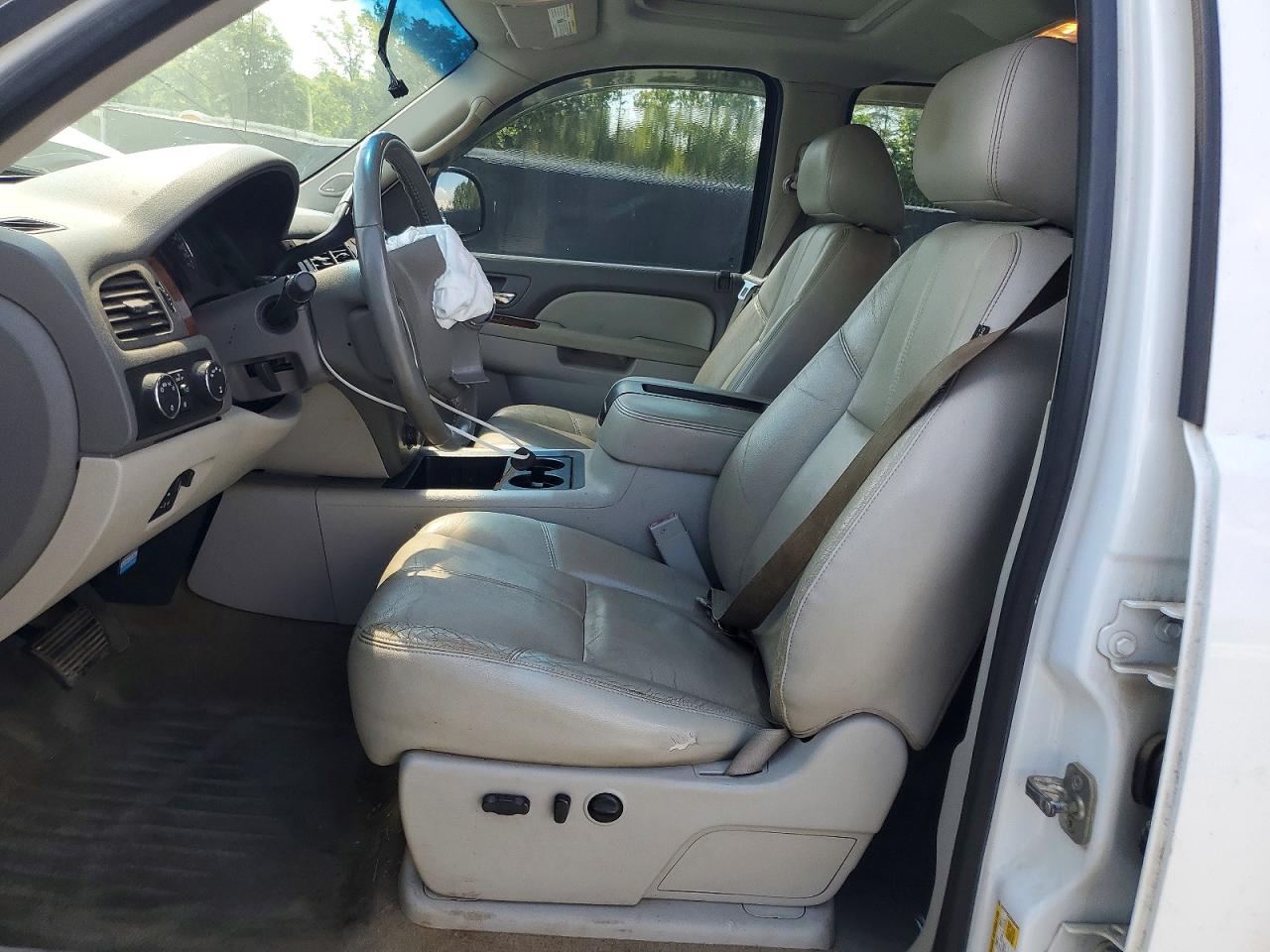2013 Gmc Sierra K1500 Slt White vin: 3GTP2WE7XDG253880