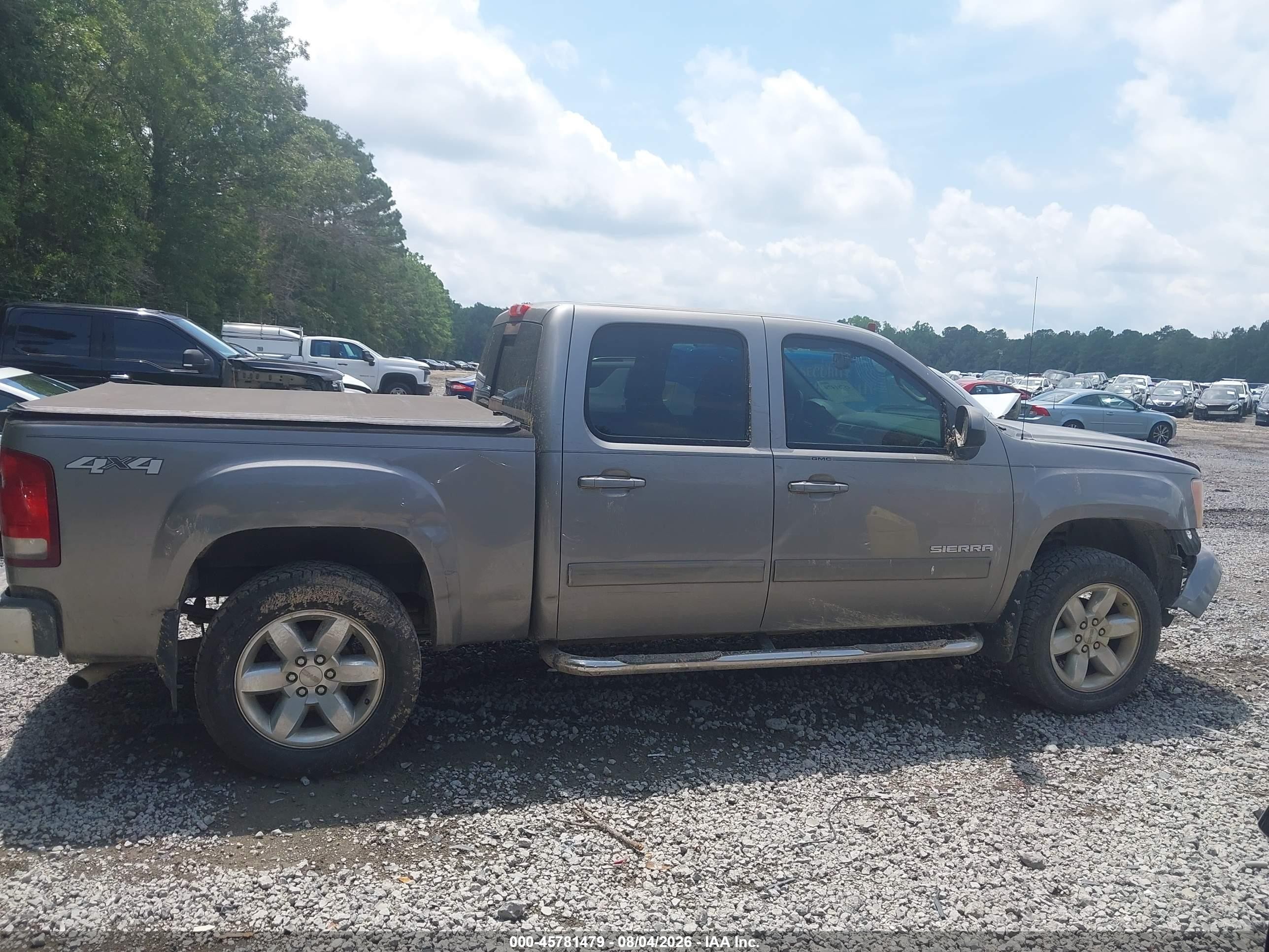2013 Gmc Sierra 1500 Slt Silver vin: 3GTP2WE7XDG280867