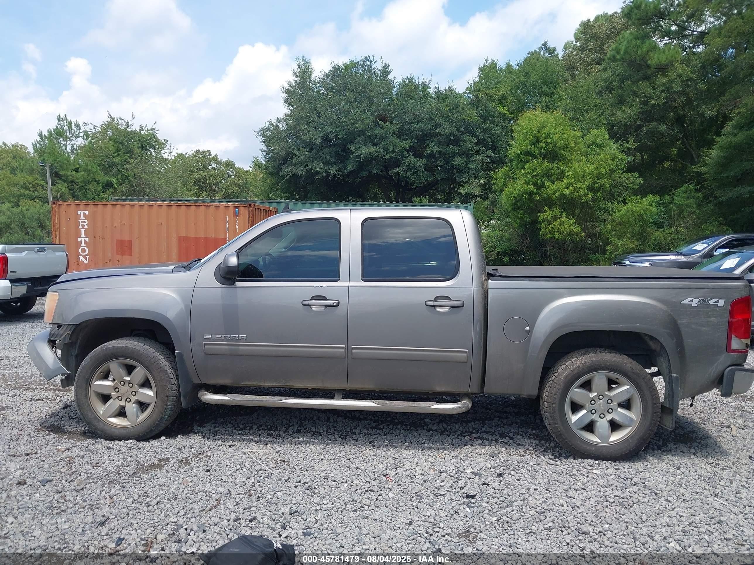2013 Gmc Sierra 1500 Slt Silver vin: 3GTP2WE7XDG280867