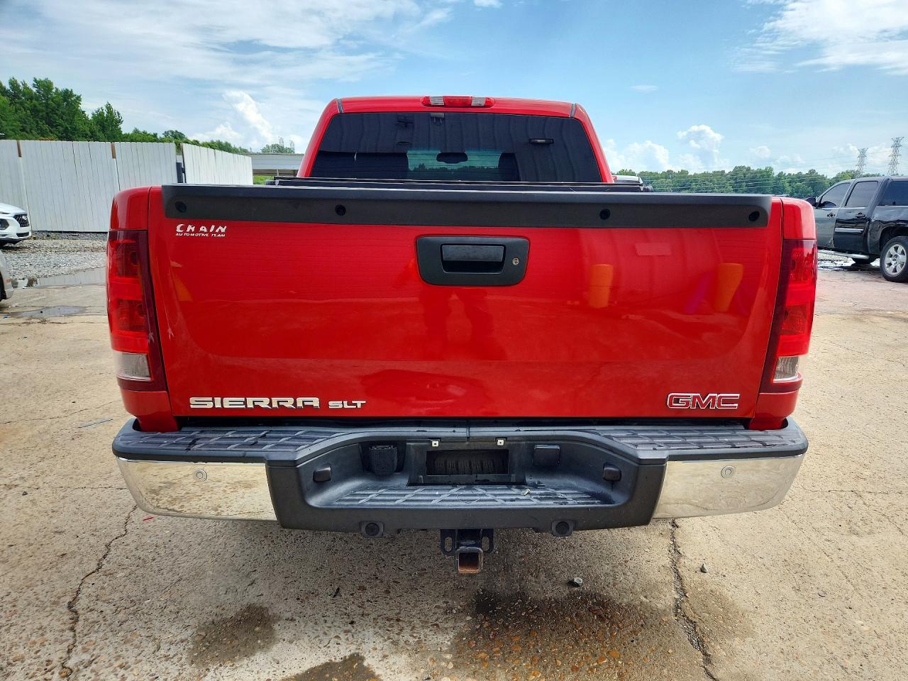 2013 Gmc Sierra K1500 Slt Red vin: 3GTP2WE7XDG374456