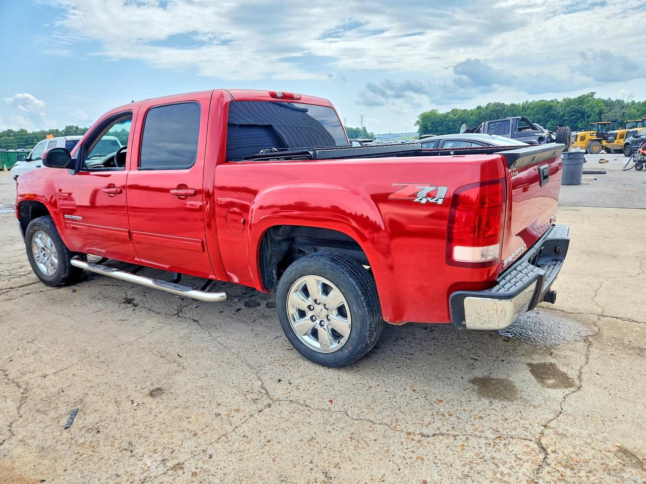 2013 Gmc Sierra K1500 Slt Red vin: 3GTP2WE7XDG374456