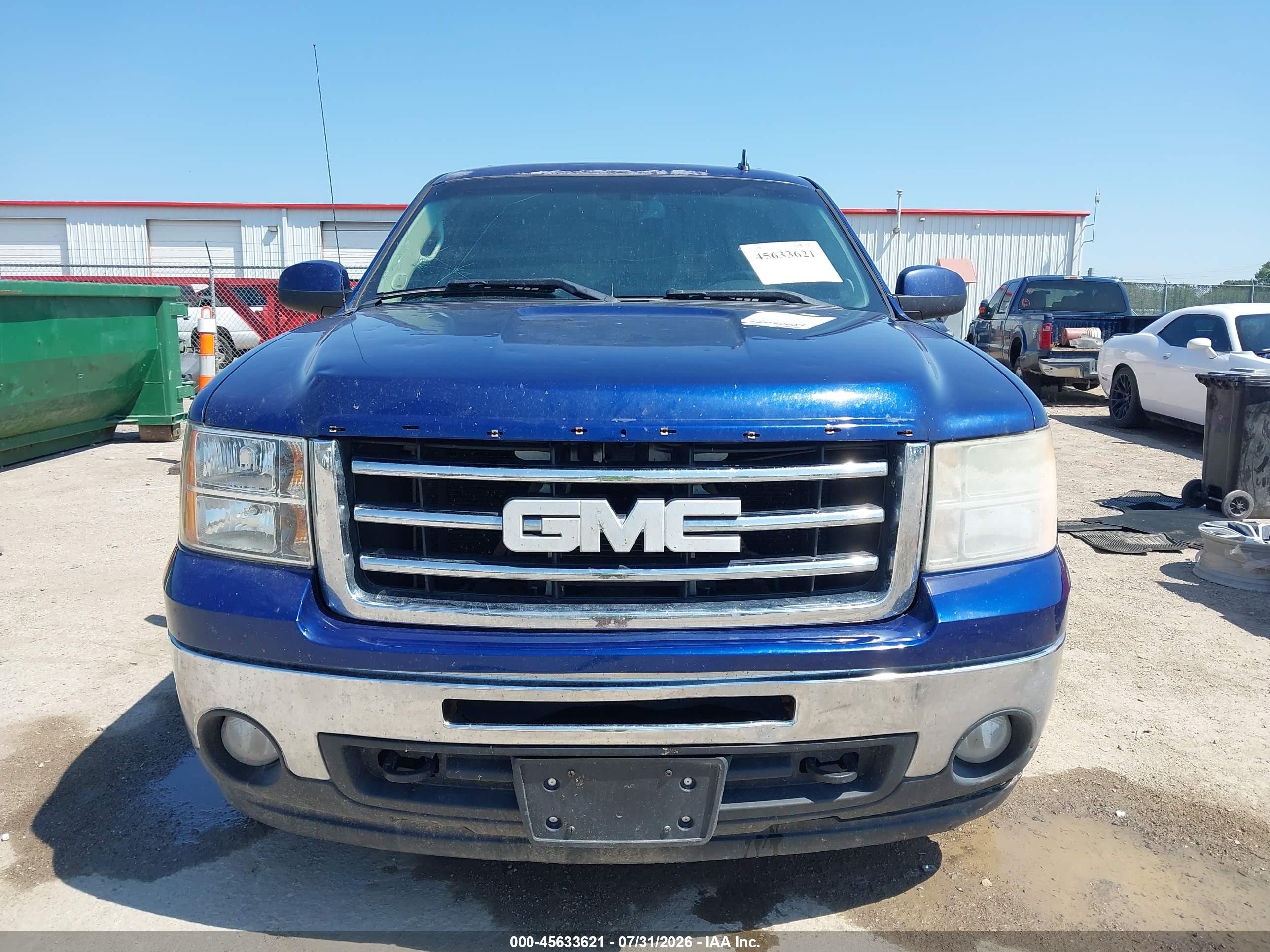 2013 Gmc Sierra 1500 Slt Blue vin: 3GTP2WE7XDG376935