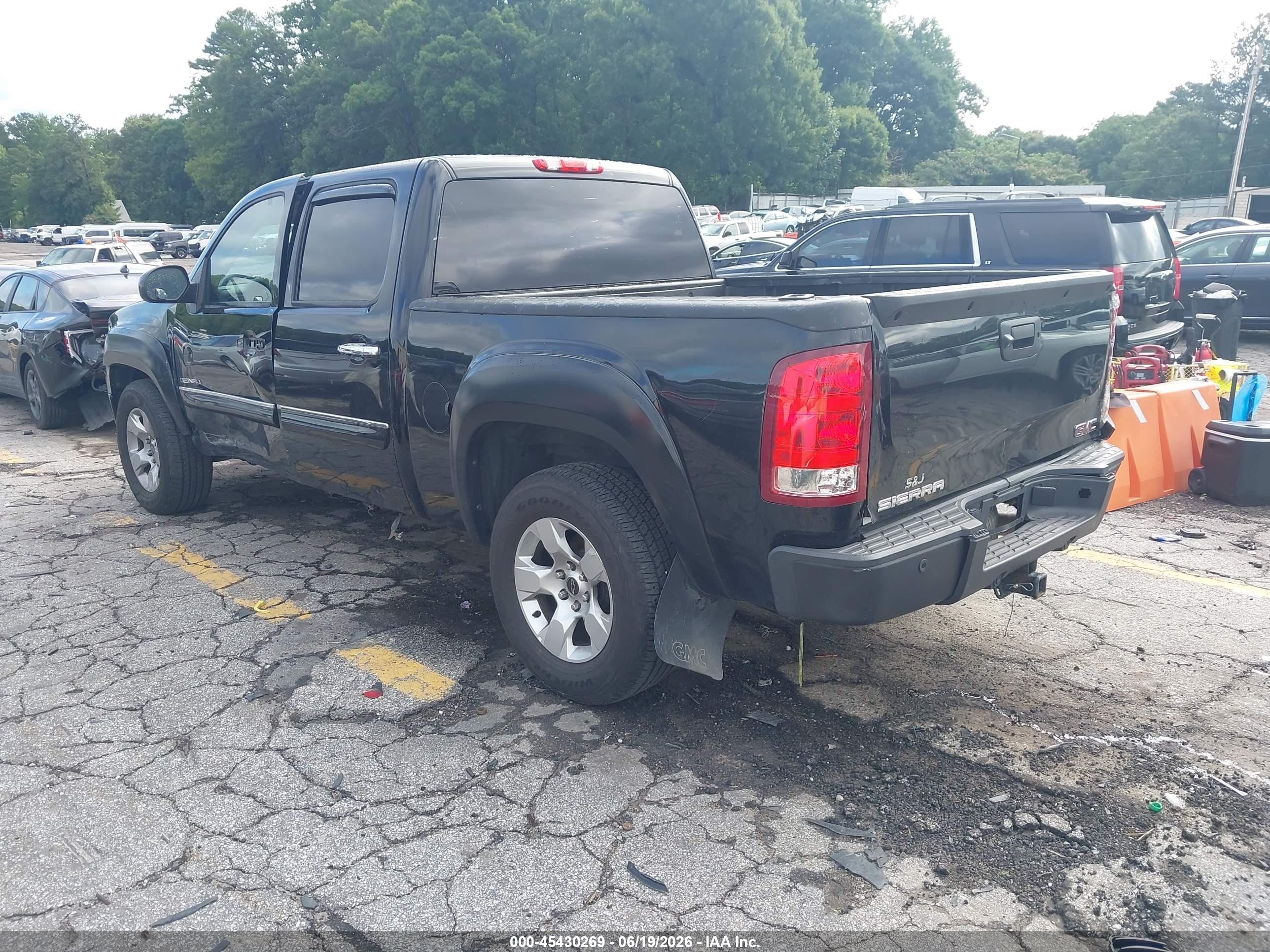 2013 Gmc Sierra 1500 Denali Black vin: 3GTP2XE20DG119602