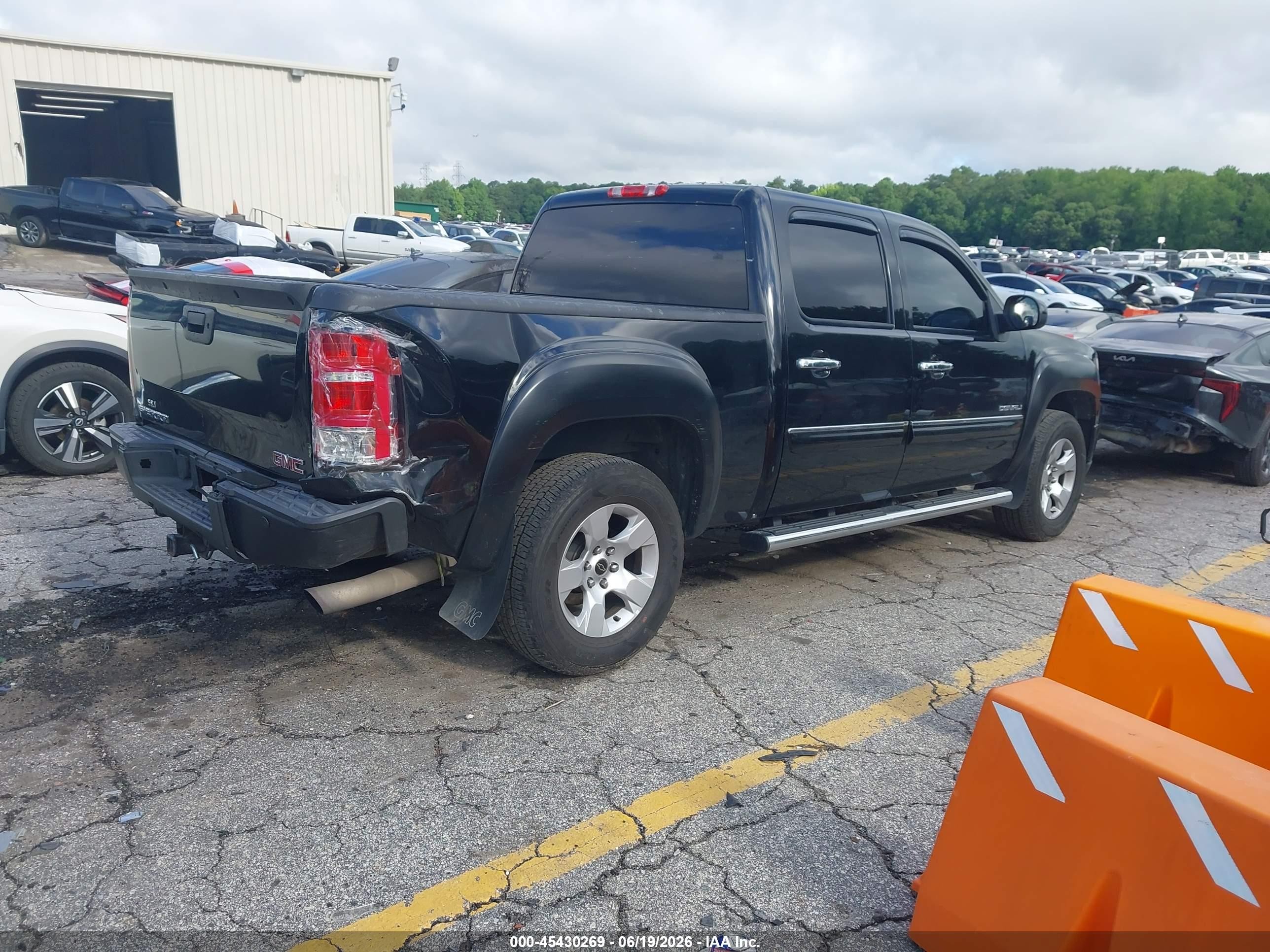 2013 Gmc Sierra 1500 Denali Black vin: 3GTP2XE20DG119602
