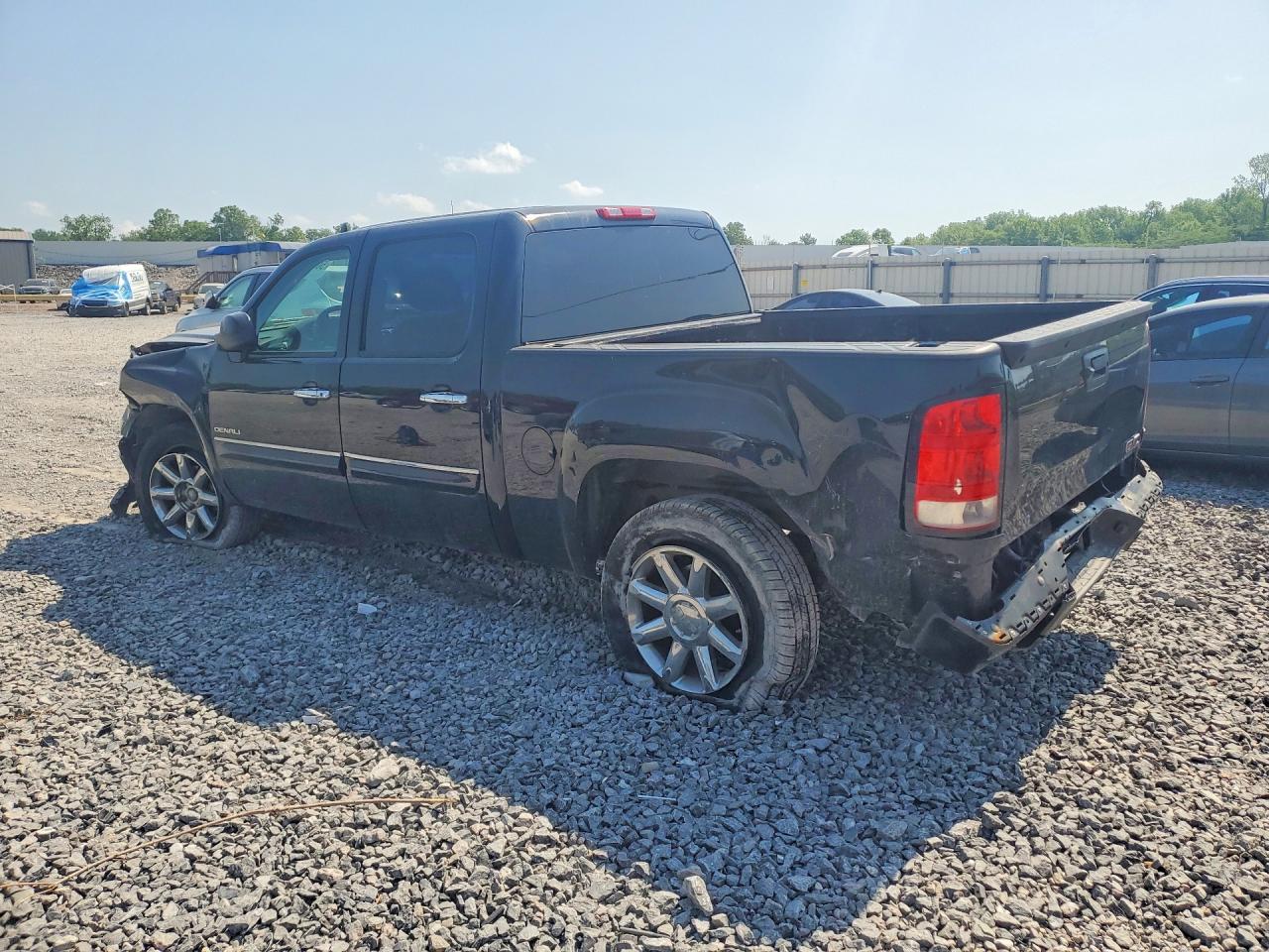 2013 Gmc Sierra K1500 Denali Black vin: 3GTP2XE21DG262834