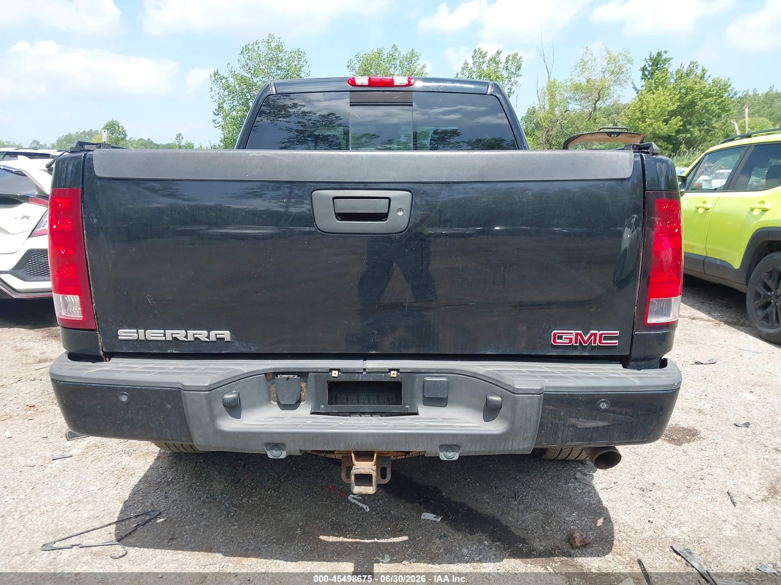 2011 Gmc Sierra 1500 Denali Черный vin: 3GTP2XE22BG331110