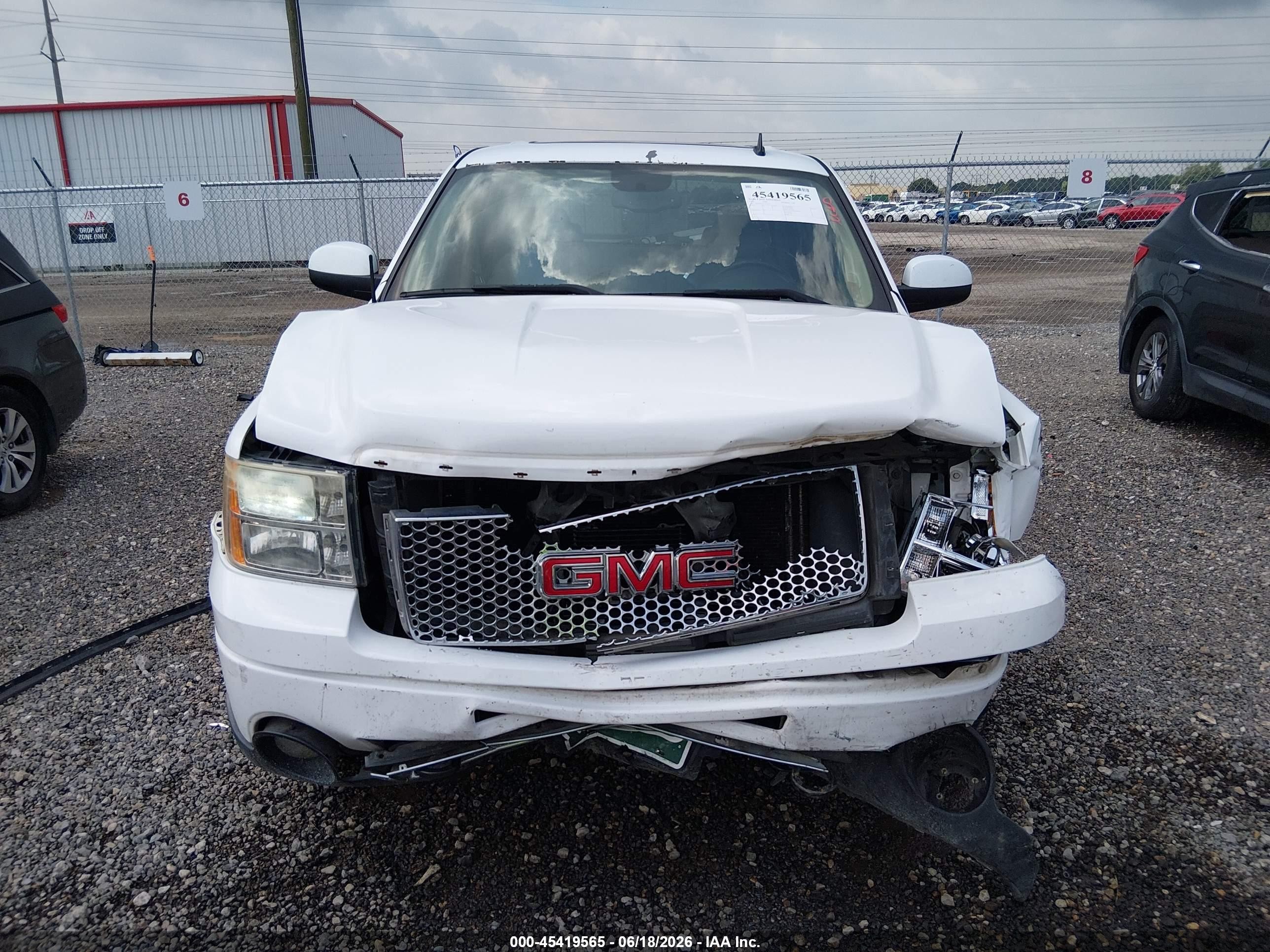 2012 Gmc Sierra 1500 Denali White vin: 3GTP2XE23CG131743