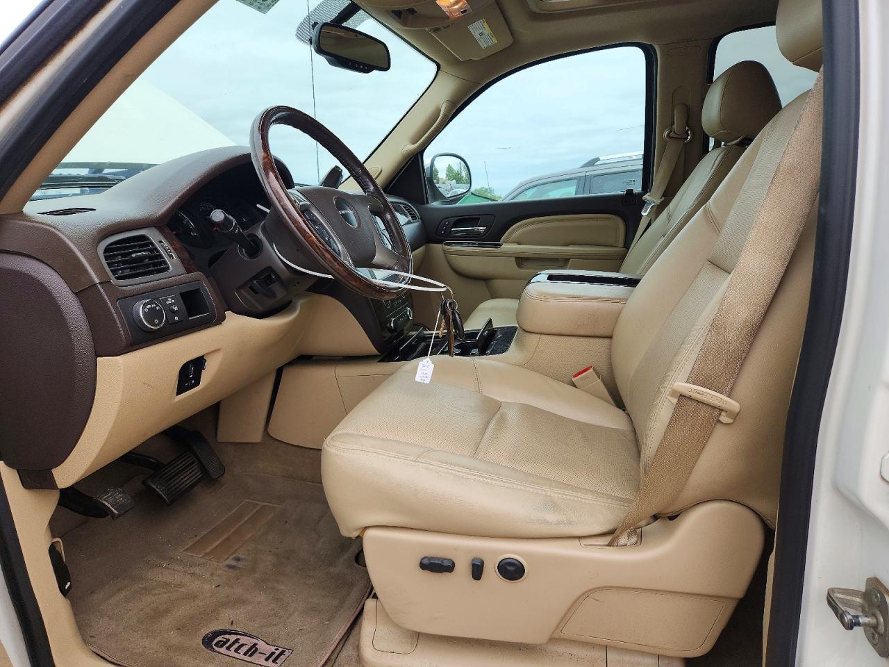 2012 Gmc Sierra K1500 Denali White vin: 3GTP2XE23CG249081