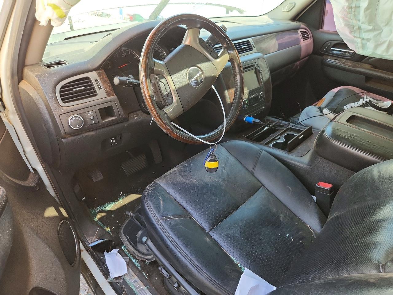2011 Gmc Sierra K1500 Denali White vin: 3GTP2XE25BG166508