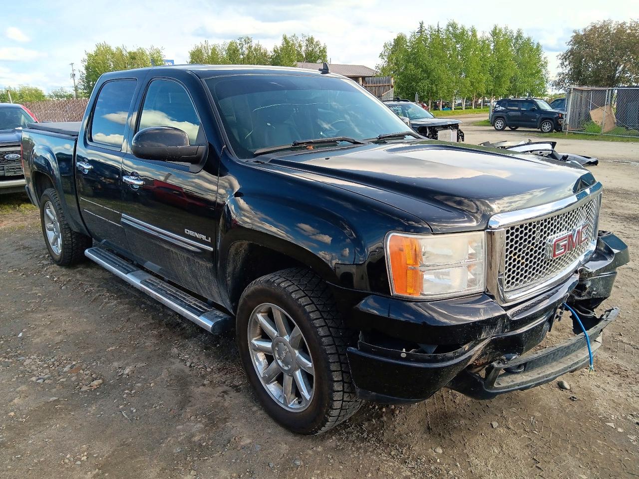 2011 Gmc Sierra K1500 Denali Black vin: 3GTP2XE25BG269301