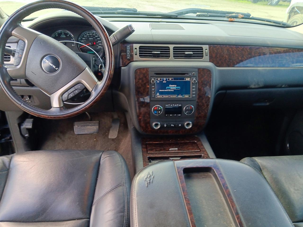 2011 Gmc Sierra K1500 Denali Black vin: 3GTP2XE25BG269301