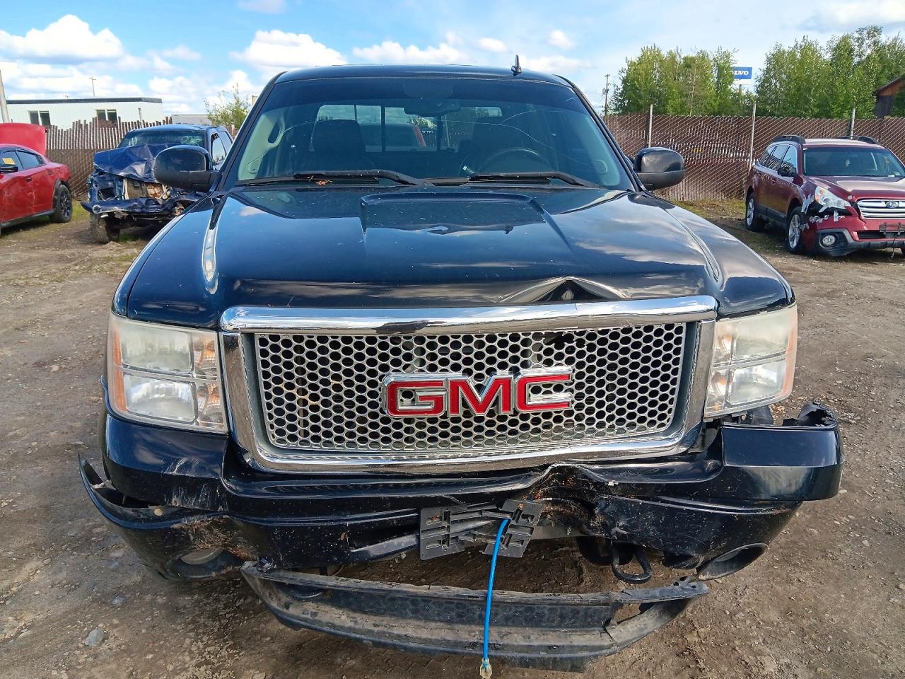 2011 Gmc Sierra K1500 Denali Black vin: 3GTP2XE25BG269301