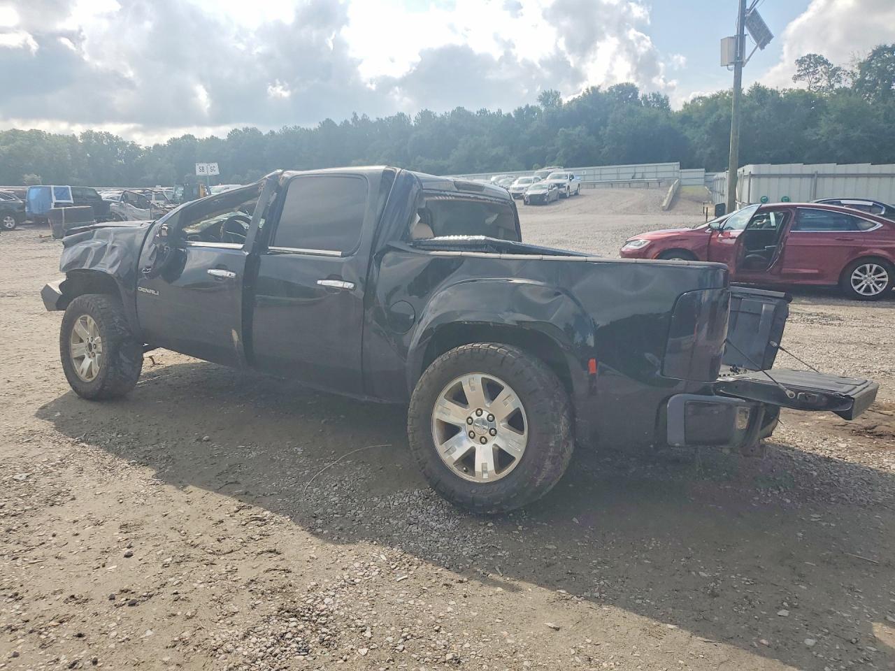 2013 Gmc Sierra K1500 Denali Black vin: 3GTP2XE25DG358238