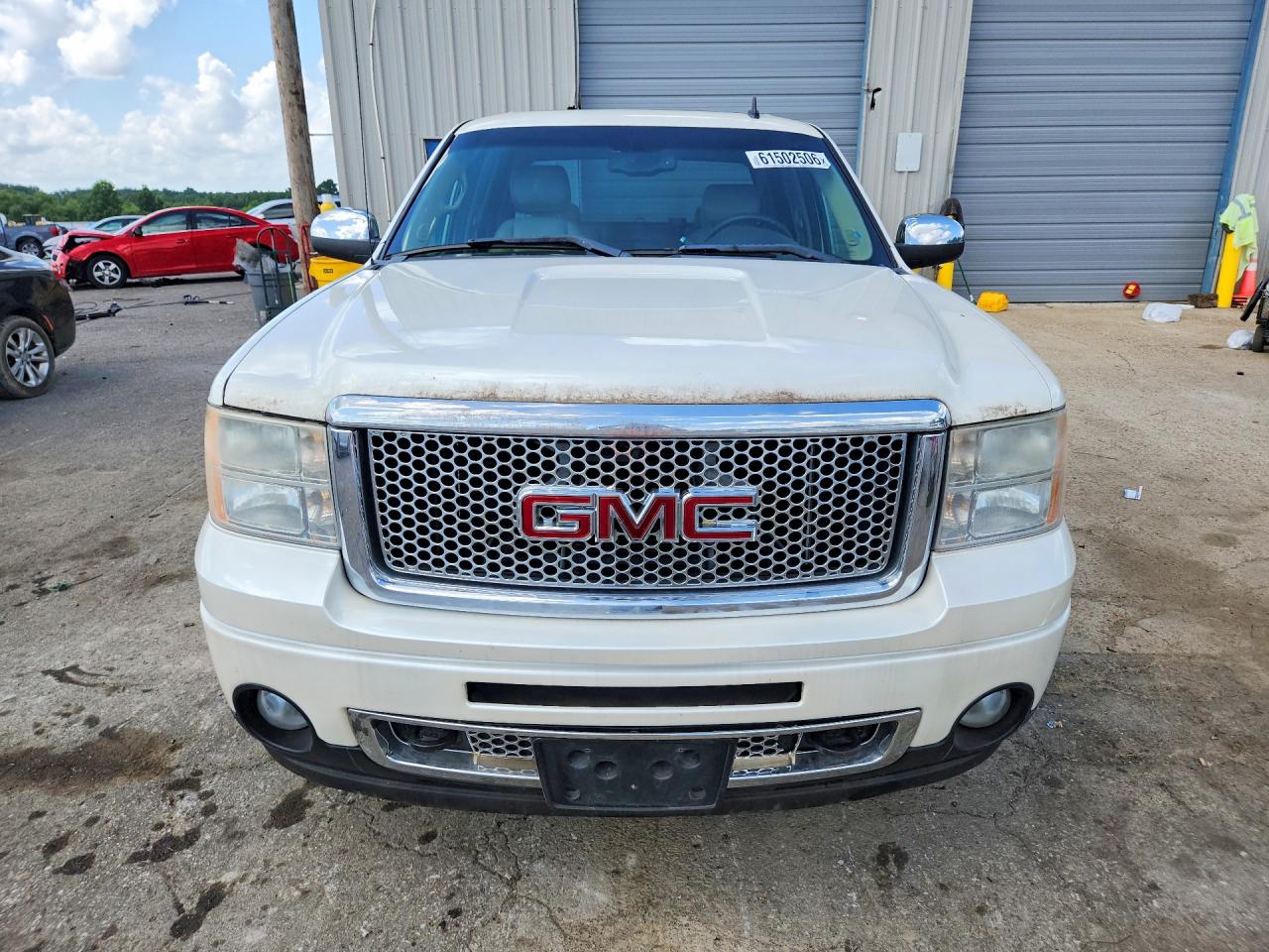 2011 Gmc Sierra K1500 Denali White vin: 3GTP2XE27BG382943