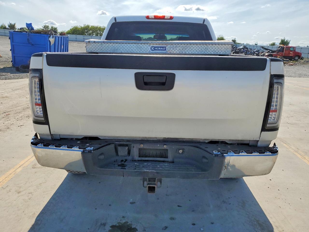 2011 Gmc Sierra K1500 Denali Белый vin: 3GTP2XE27BG404567