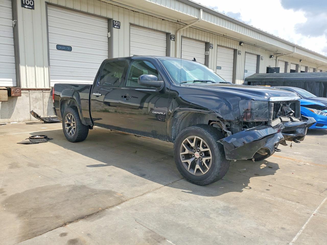 2012 Gmc Sierra K1500 Denali Черный vin: 3GTP2XE29CG175116