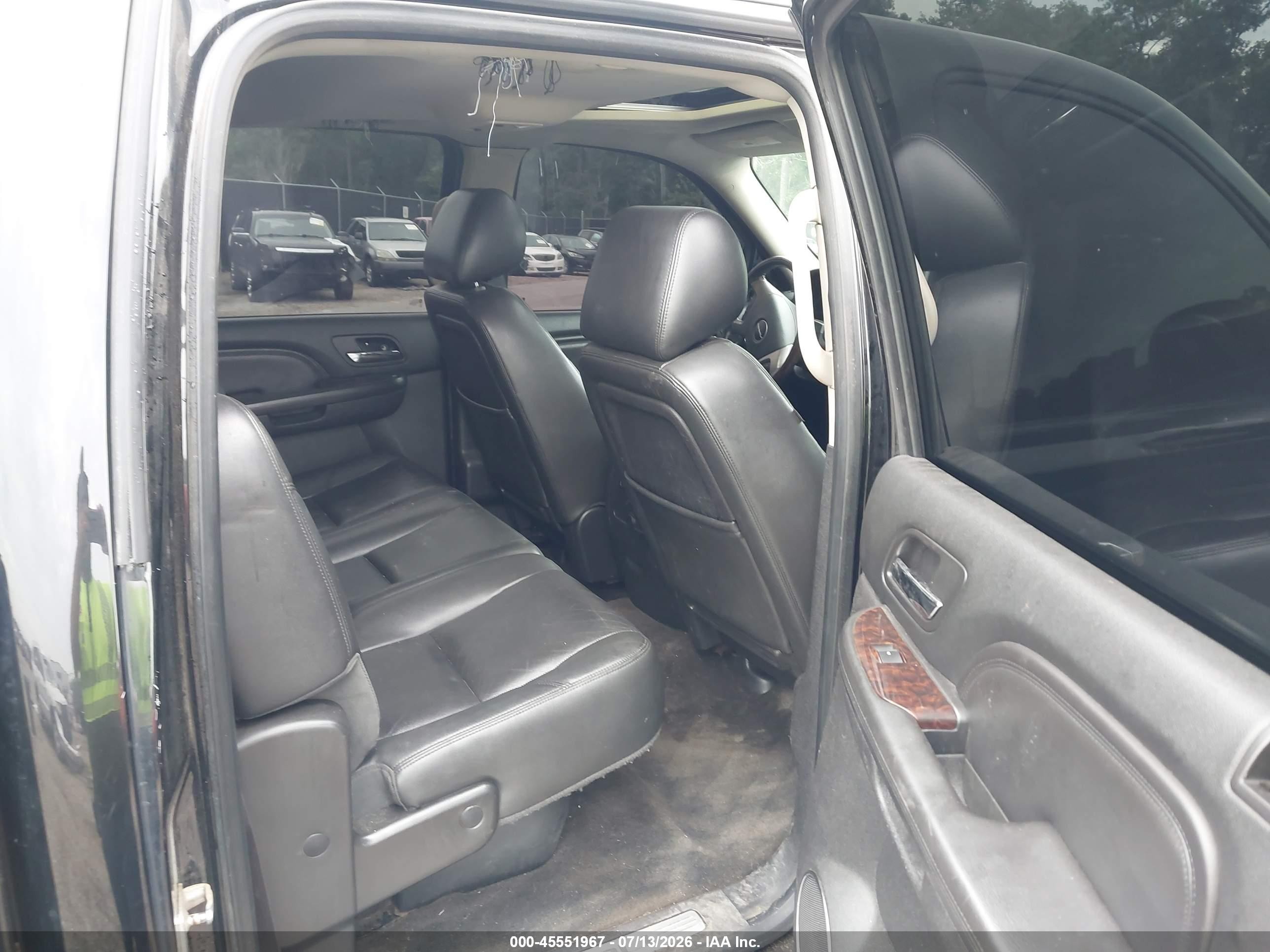 2012 Gmc Sierra 1500 Denali Black vin: 3GTP2XE29CG230583