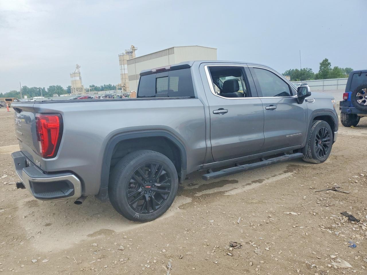 2019 Gmc Sierra C1500 Sle Gray vin: 3GTP8BED1KG308050