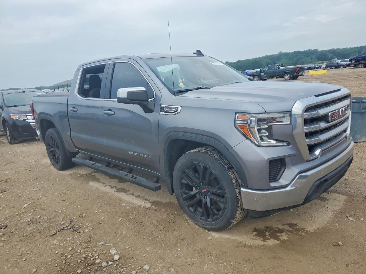 2019 Gmc Sierra C1500 Sle Gray vin: 3GTP8BED1KG308050