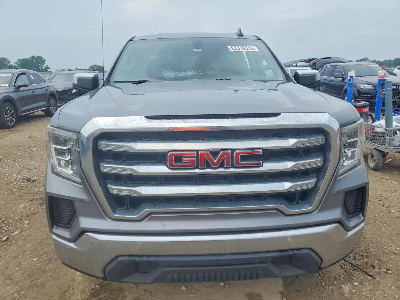 2019 Gmc Sierra C1500 Sle Gray vin: 3GTP8BED1KG308050
