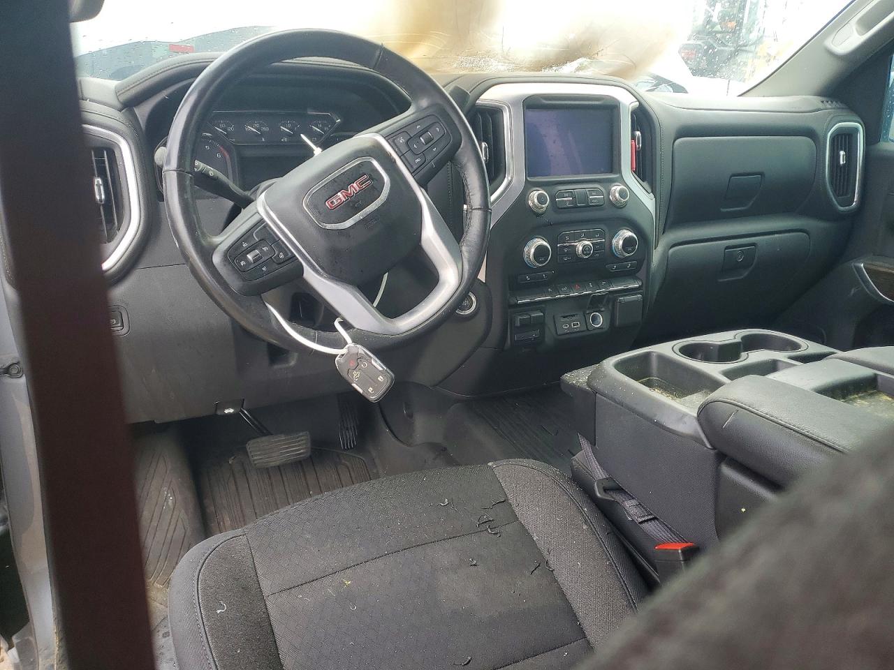 2019 Gmc Sierra C1500 Sle Gray vin: 3GTP8BED1KG308050