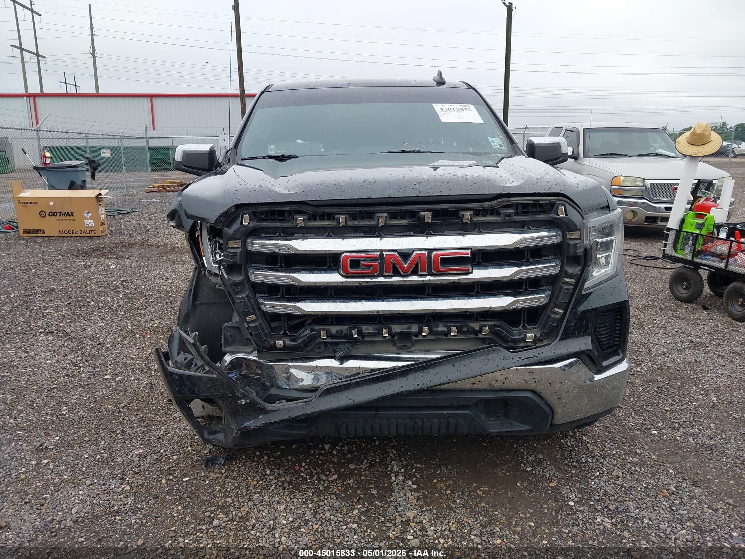 2021 Gmc Sierra 1500 2wd  Short Box Sle Black vin: 3GTP8BED2MG330299
