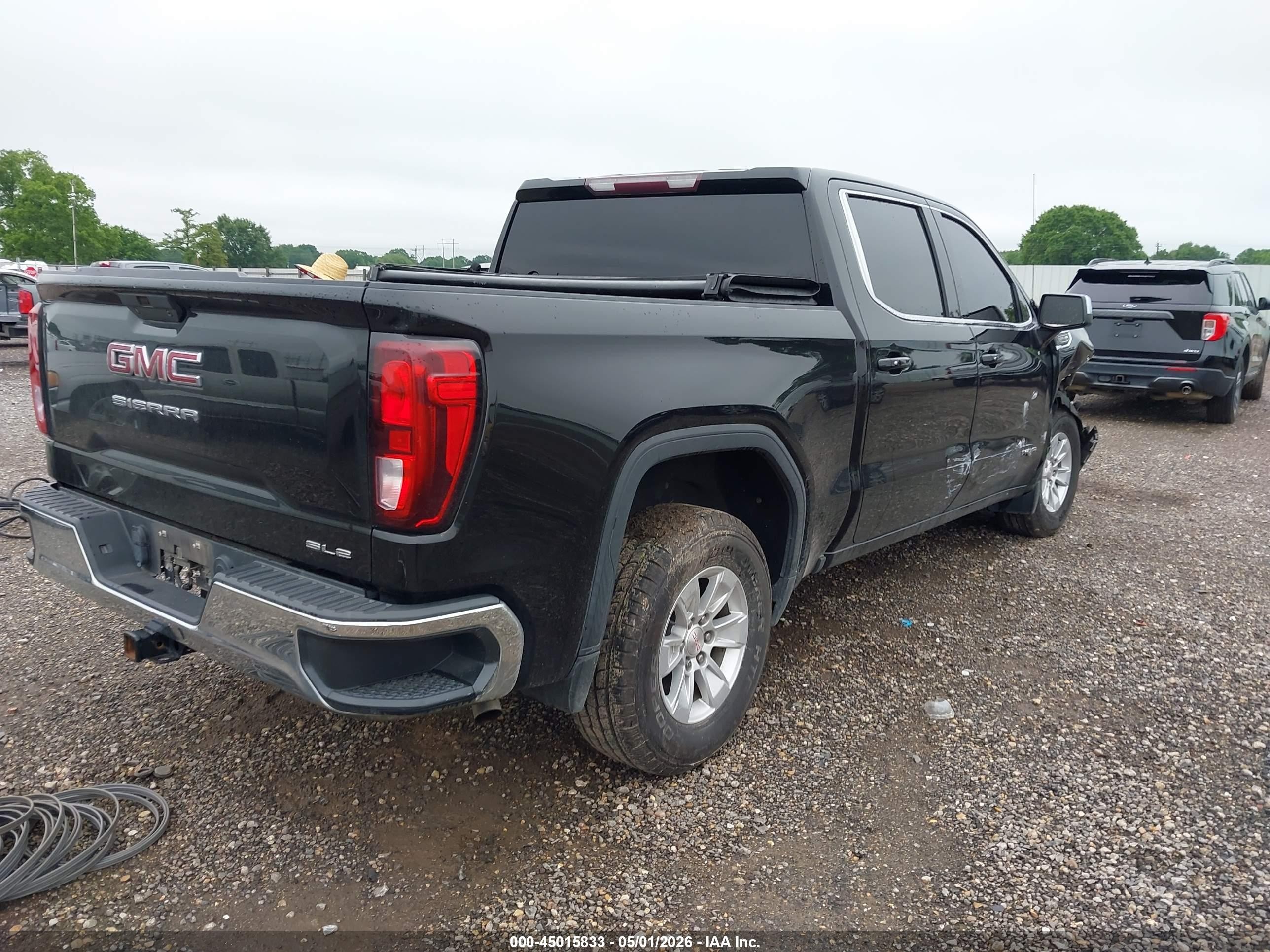 2021 Gmc Sierra 1500 2wd  Short Box Sle Black vin: 3GTP8BED2MG330299