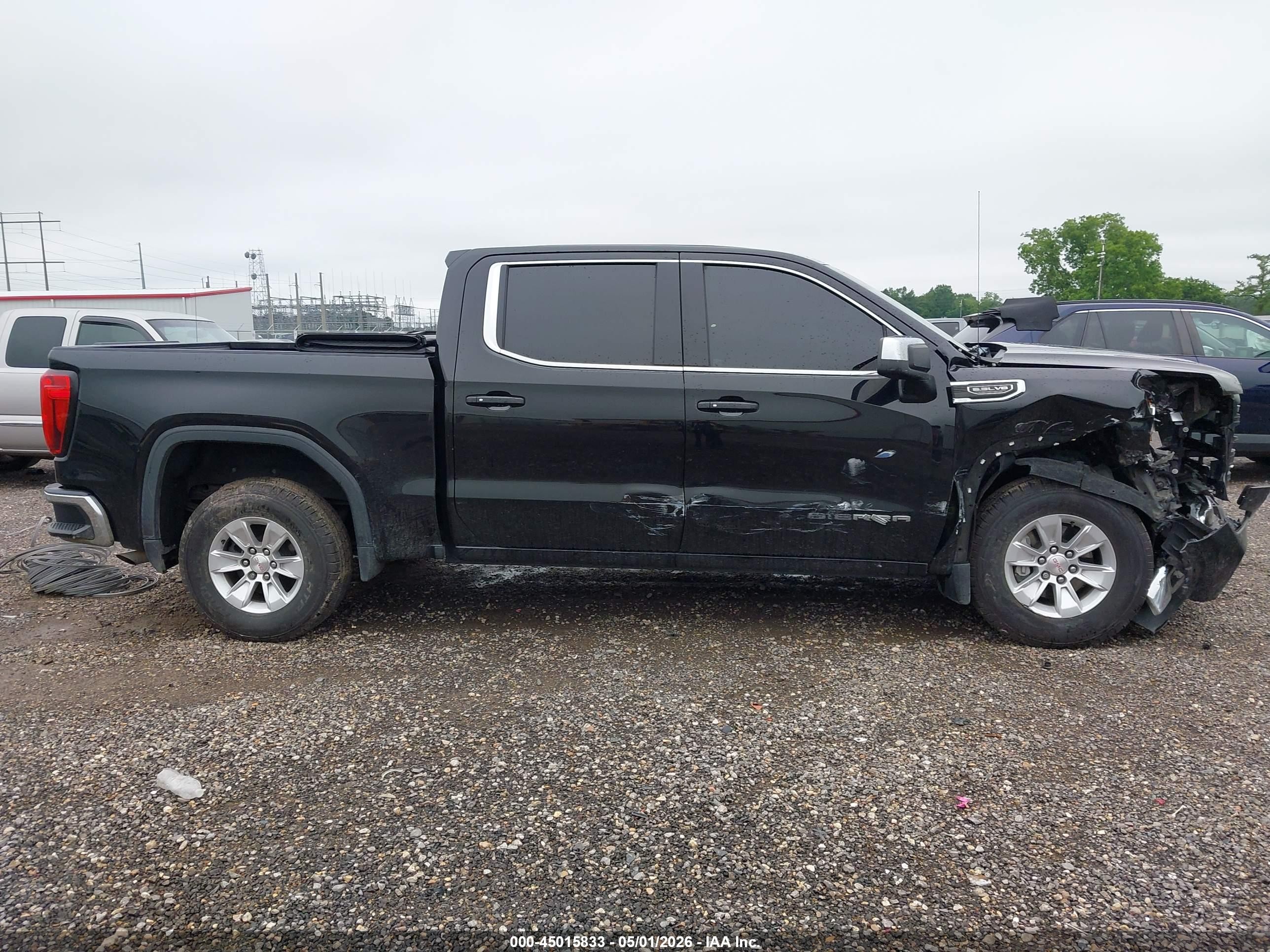 2021 Gmc Sierra 1500 2wd  Short Box Sle Black vin: 3GTP8BED2MG330299