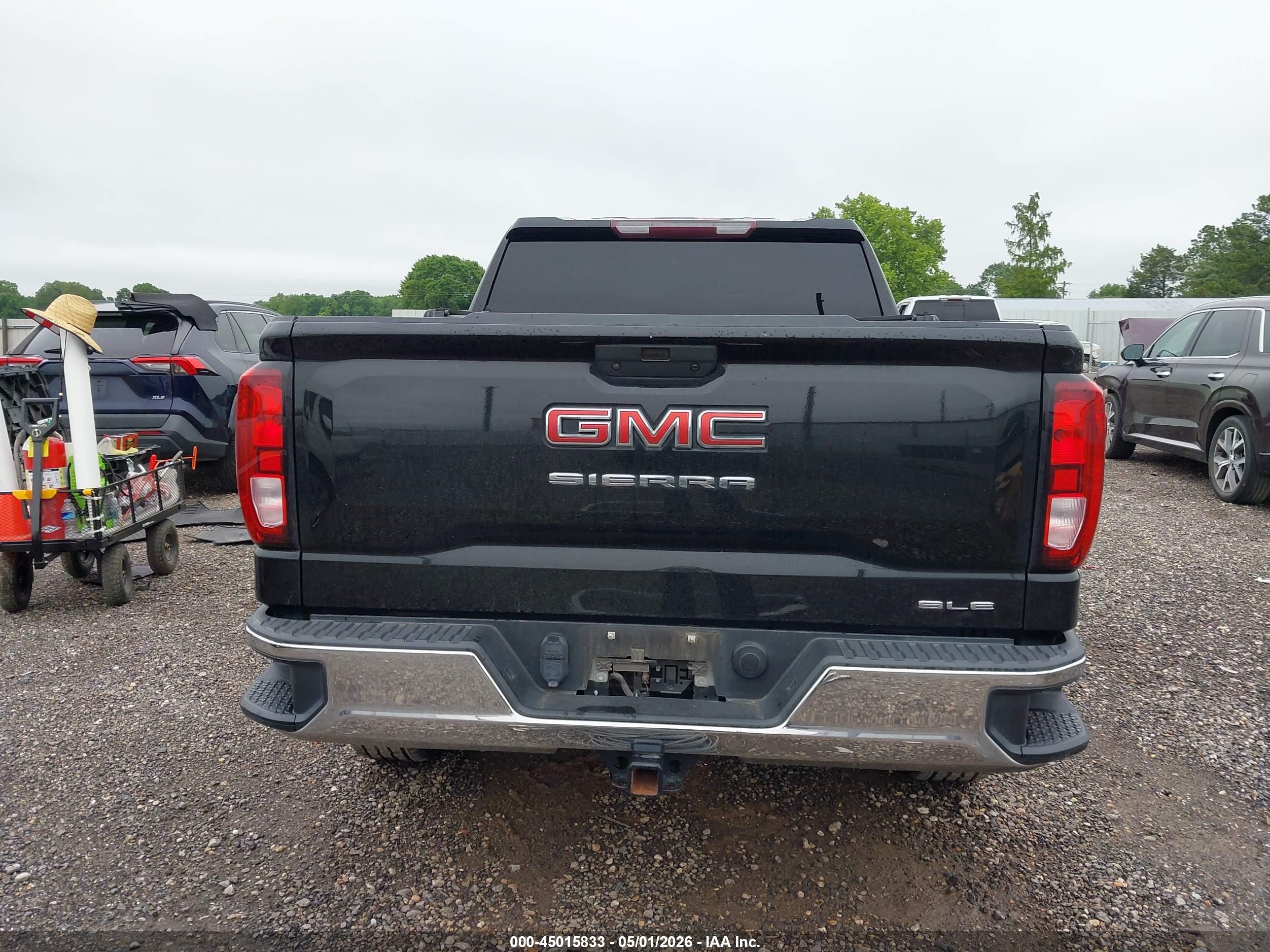 2021 Gmc Sierra 1500 2wd  Short Box Sle Black vin: 3GTP8BED2MG330299