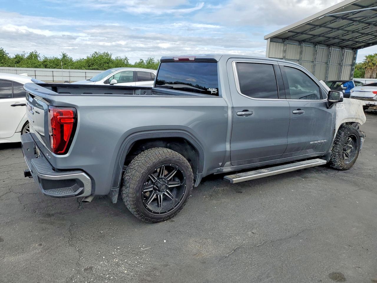 2021 Gmc Sierra C1500 Sle Gray vin: 3GTP8BETXMG169398