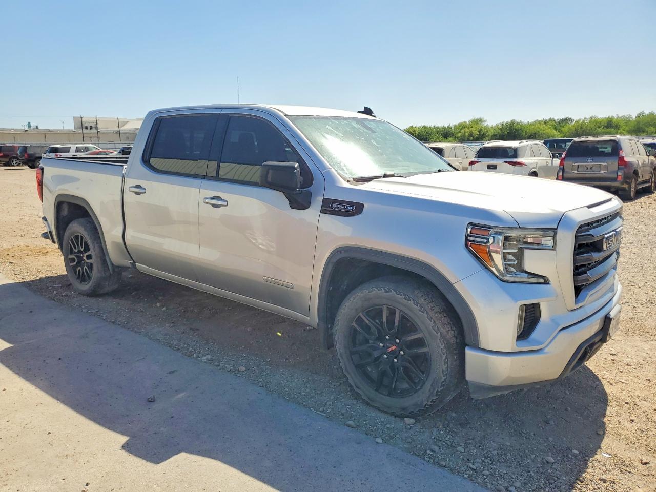 2020 Gmc Sierra C1500 Elevation Silver vin: 3GTP8CED9LG102868