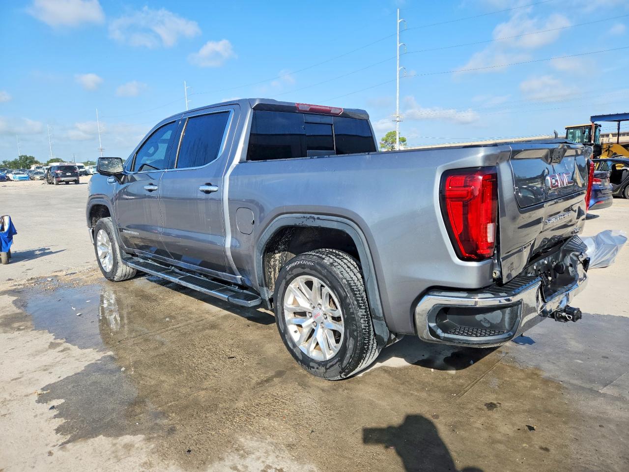 2021 Gmc Sierra C1500 Slt Серебряный vin: 3GTP8DED3MG119494