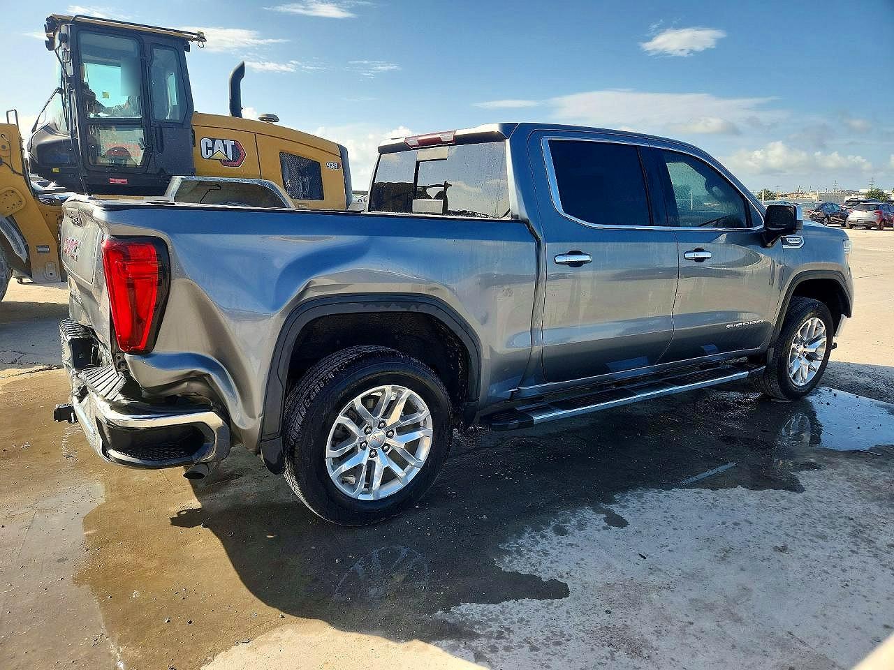 2021 Gmc Sierra C1500 Slt Серебряный vin: 3GTP8DED3MG119494