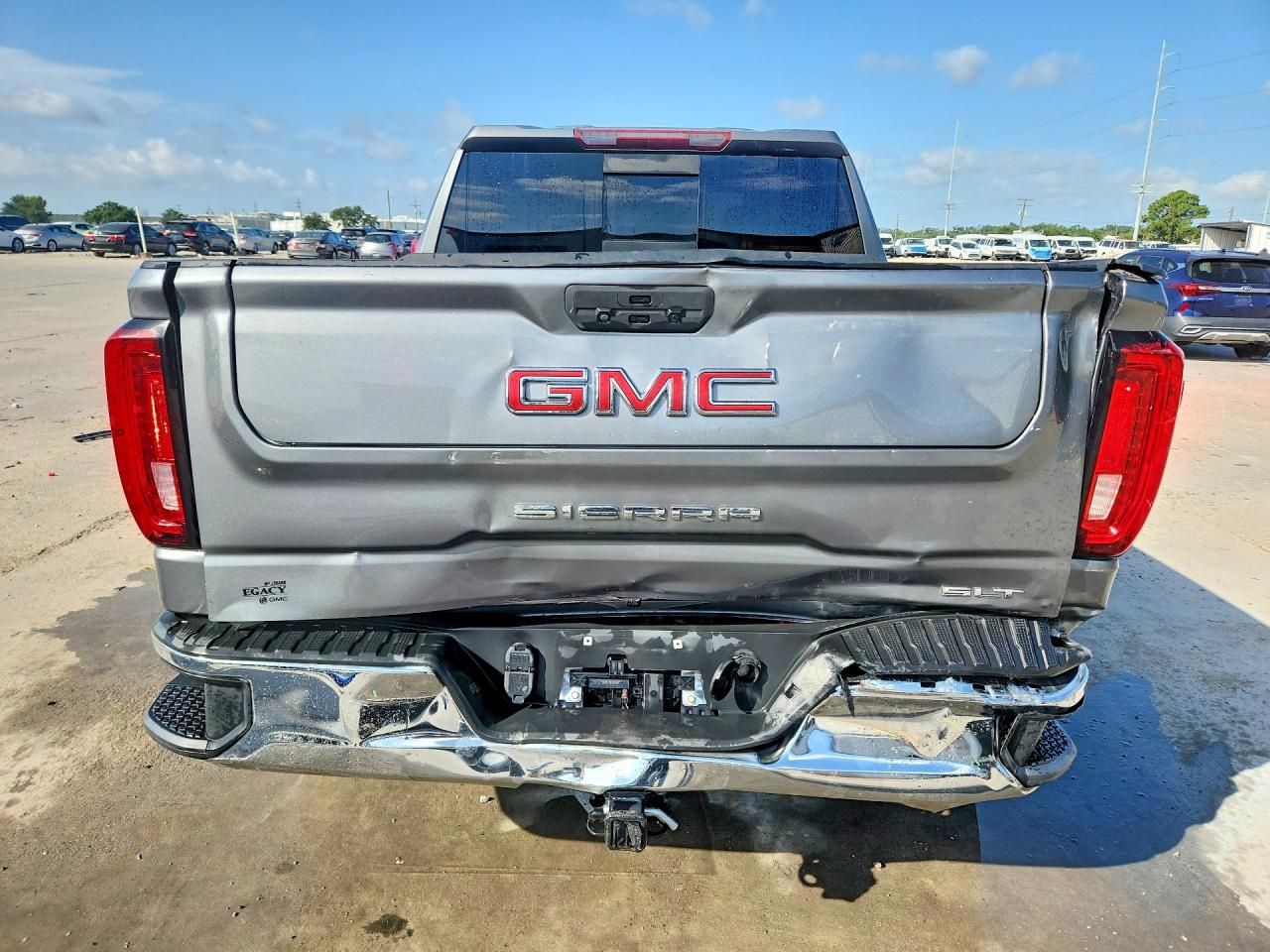 2021 Gmc Sierra C1500 Slt Серебряный vin: 3GTP8DED3MG119494