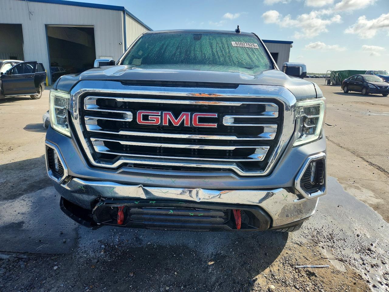 2021 Gmc Sierra C1500 Slt Серебряный vin: 3GTP8DED3MG119494