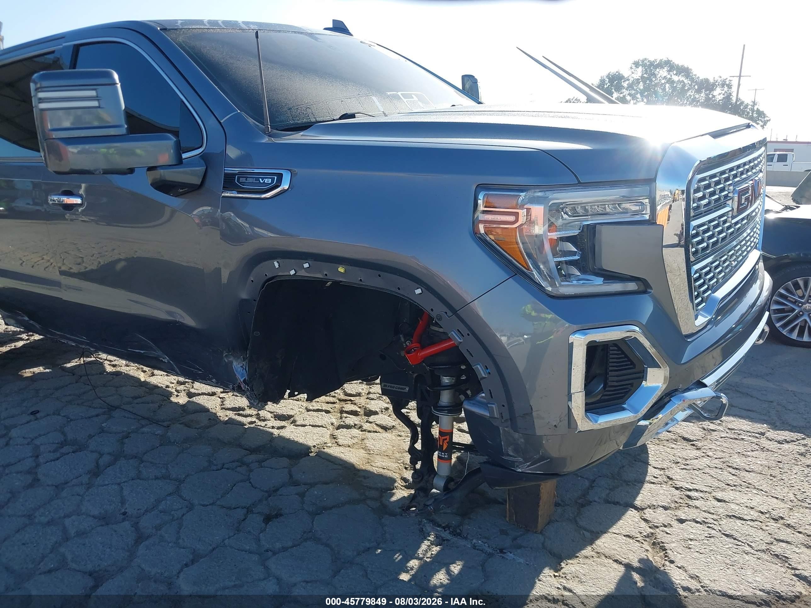 2020 Gmc Sierra 1500 2wd  Short Box Slt Серый vin: 3GTP8DED5LG356597